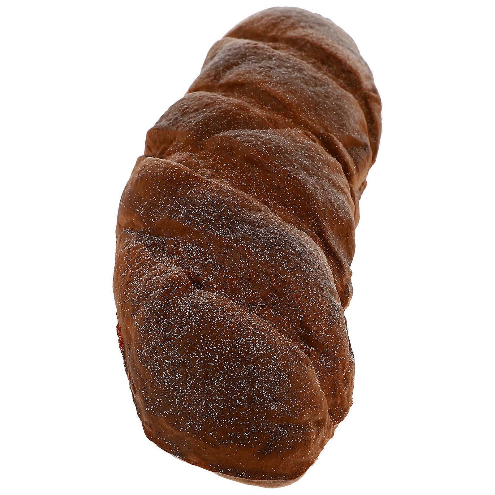 Realistic Fake Bread Tool Home Decoration Pu Material Long Bread Shape 1Set