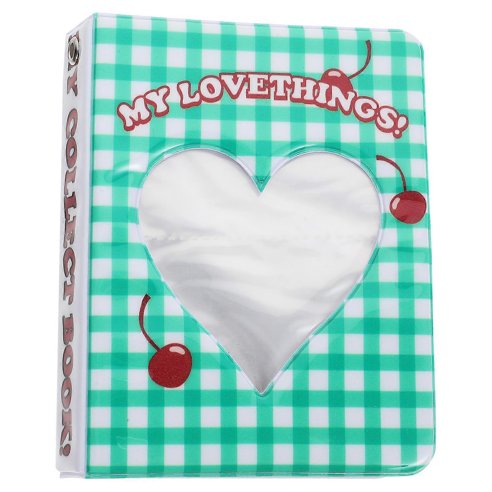 Album For Photos Cute Photo Album Portable Design Memory Recording Green 1Pack