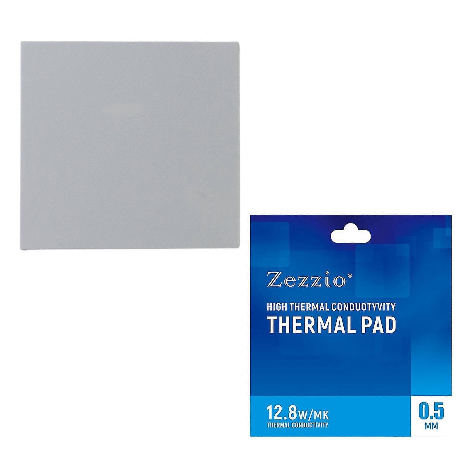 Silicone Thermal Pad 120x120mm Heat Resistance for GPU CPU 0.5 mm