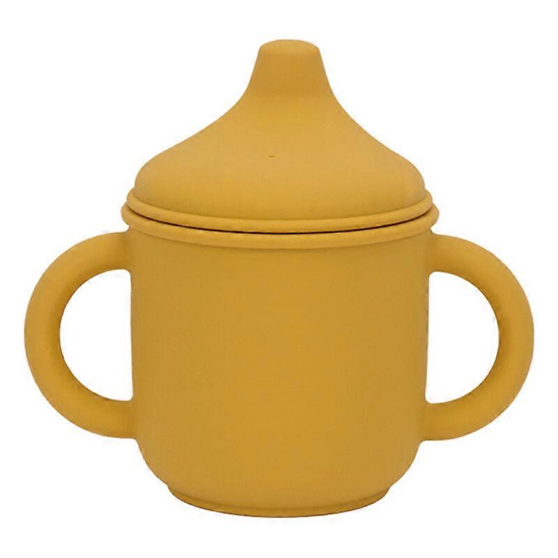 Silicone Sippy Cup and Training Pot for Baby Soft Spout and Handle Unbreakable Easy Grip style 1