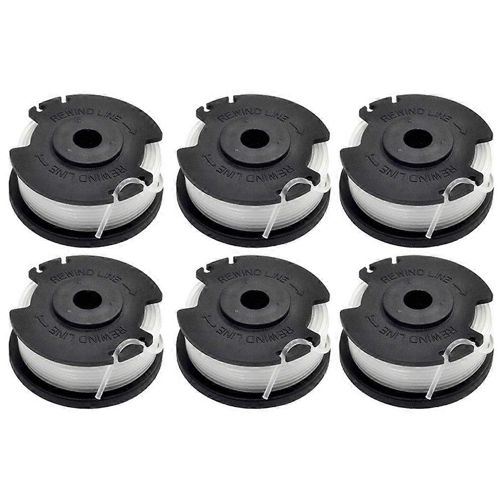 TKdaddy 6Pcs Spools for Hyper Tough 20V Max String Trimmer Replacement Wire Reels