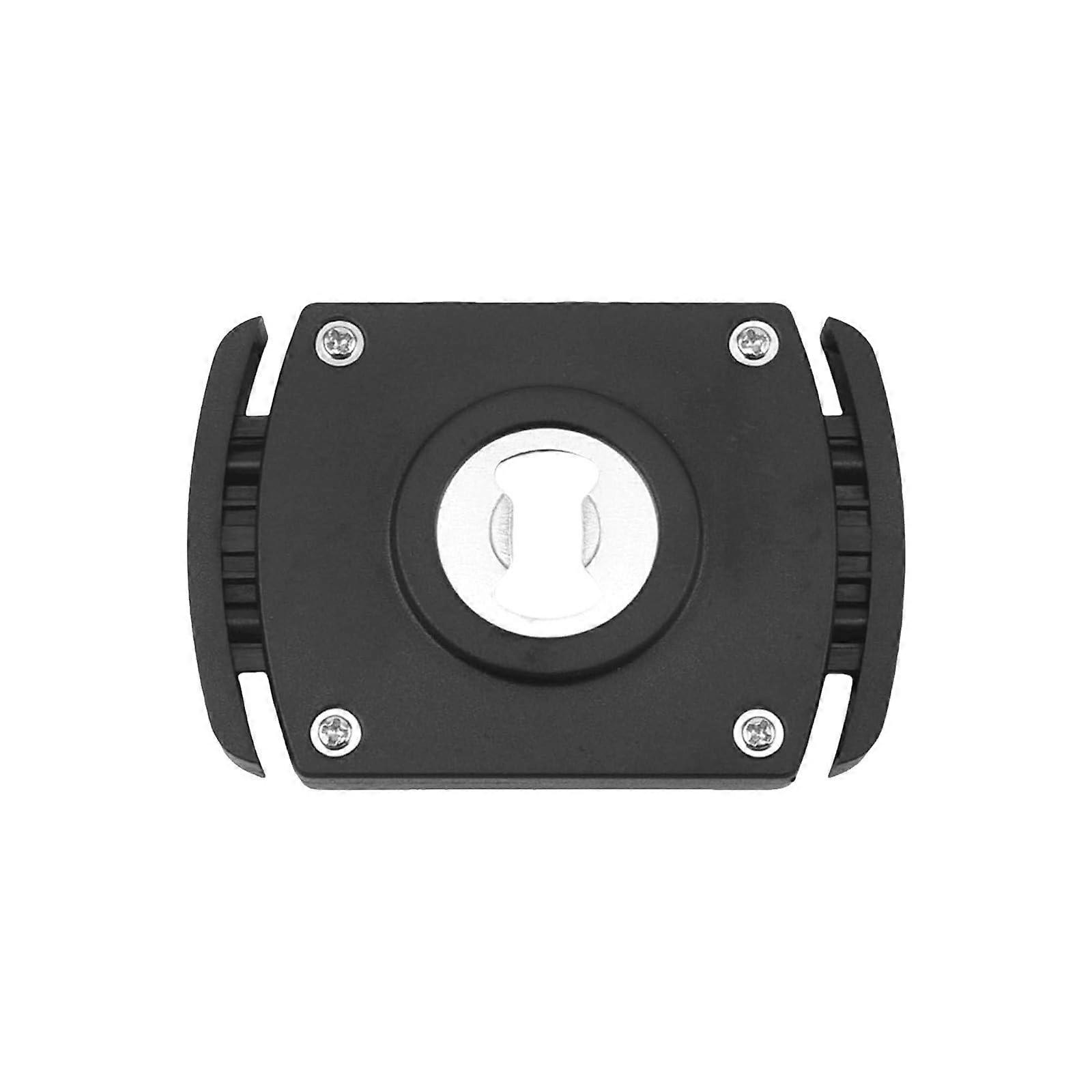Versatile can opener Ergonomic tool for easy opening of can lids more Ideal for kitchen camping (Black, One Size) One size black