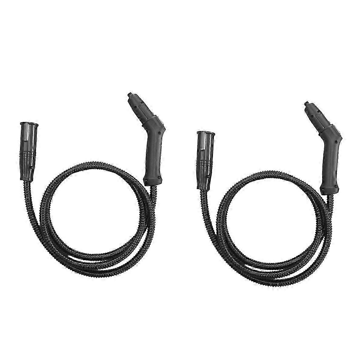 2 Pcs 2m Extension Hose for Steam Cleaner Nozzle