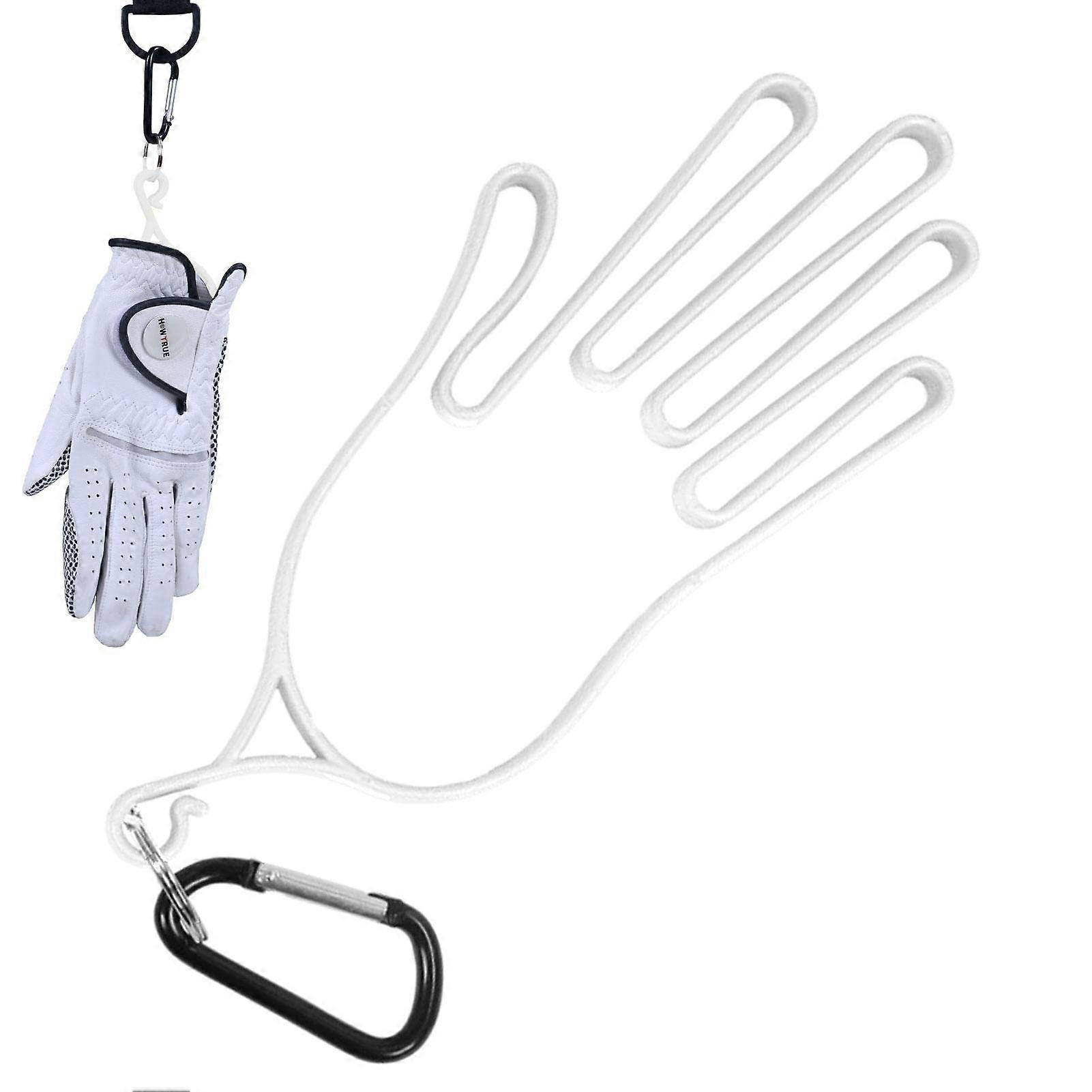 Golf Glove Carrier with Guardian Hook WhiteHook