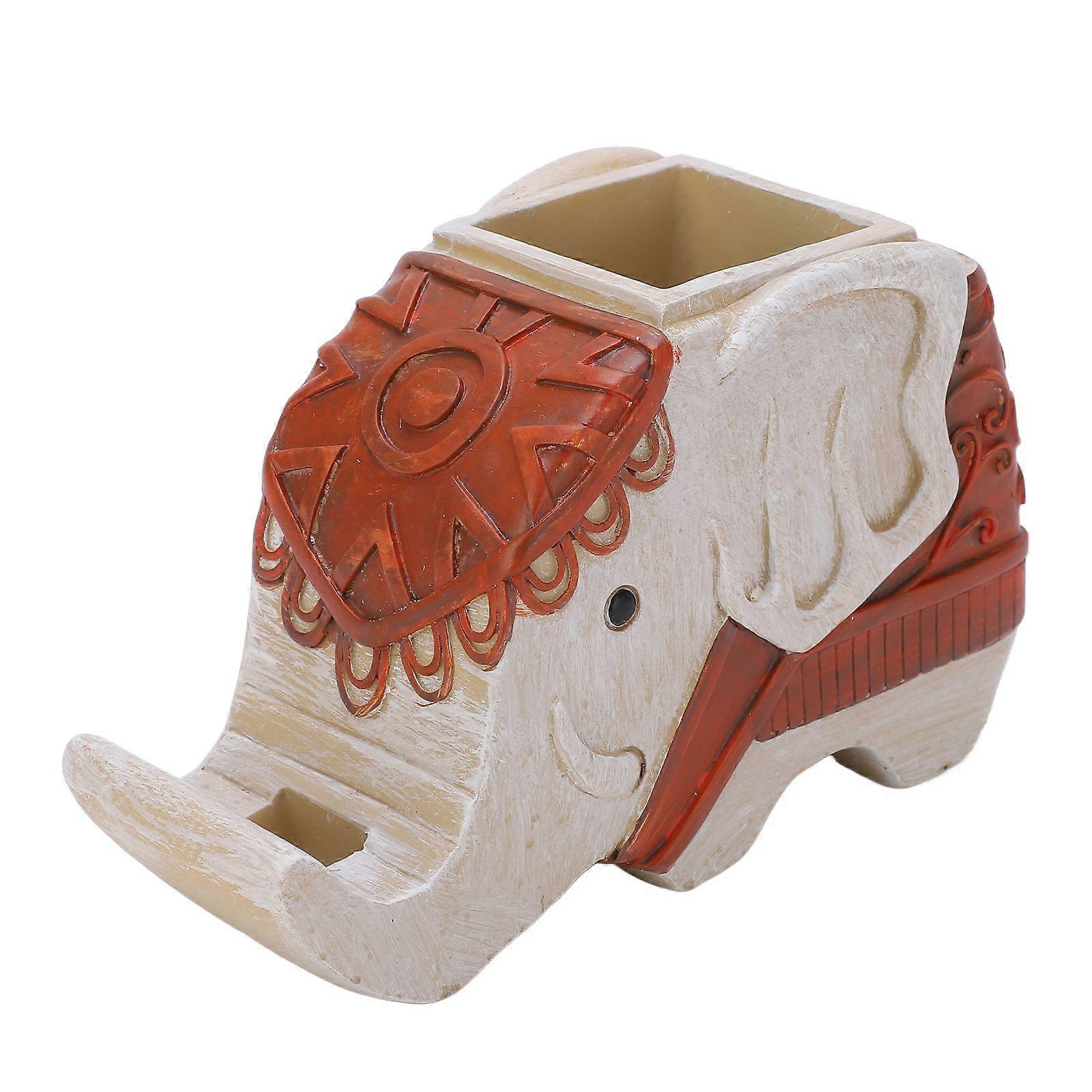 2025 dernier modèle éléphant stylo conteneur résine synthétique multi usage