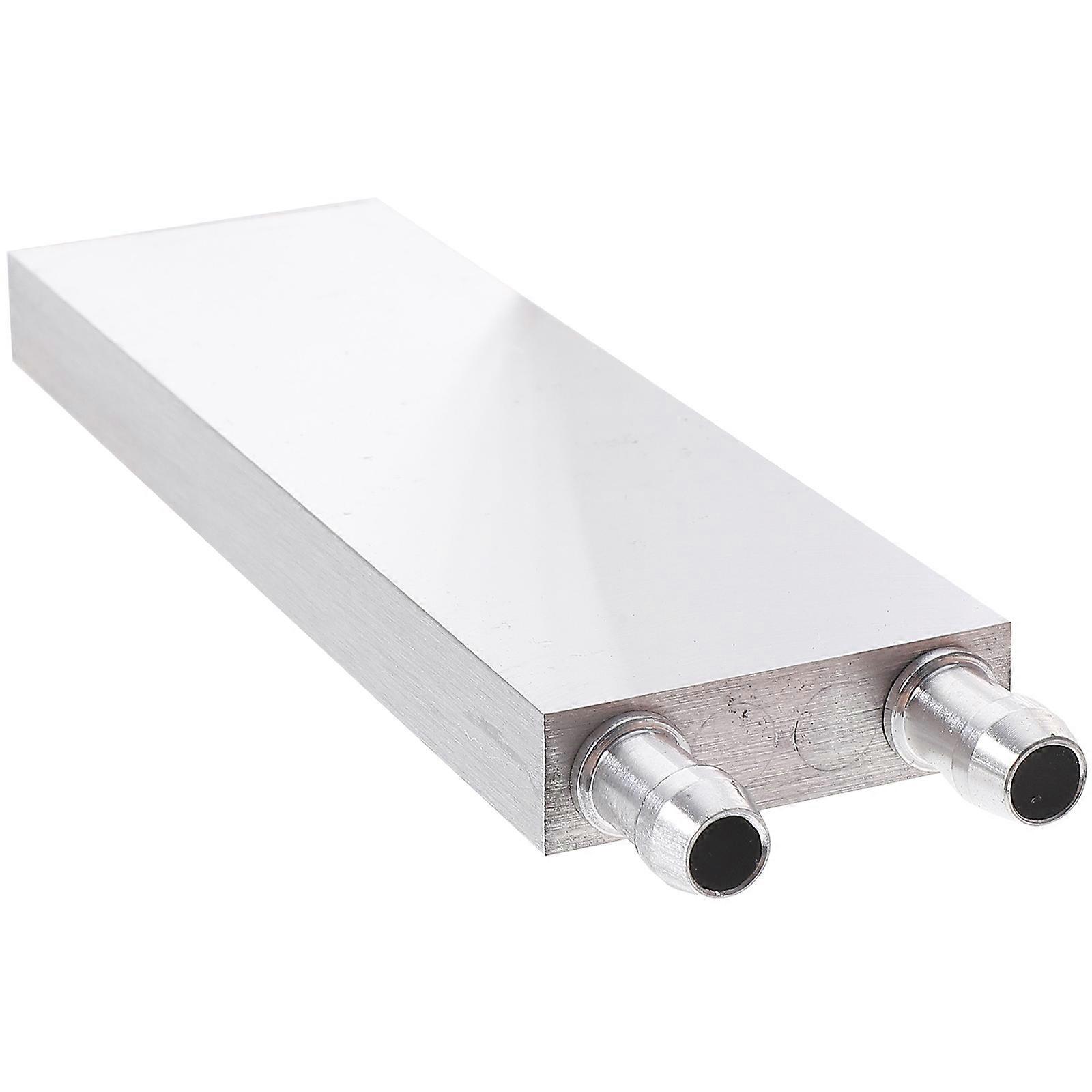 Aluminum Alloy CPU Water Block for Efficient Cooling Compatible with Various Models Silver