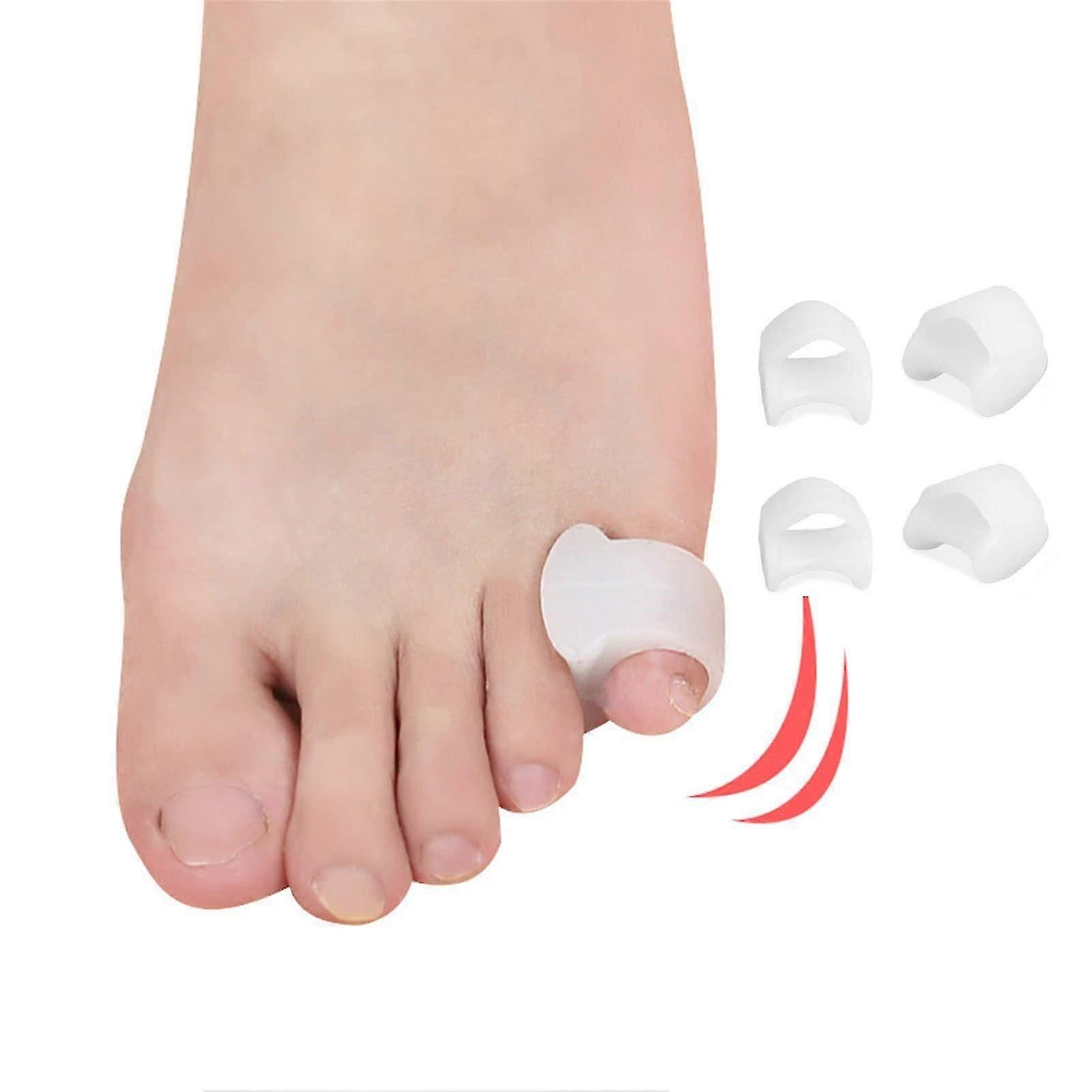Silicone Toe Separator for Overlapping Toes 10 Pcs Toe Separator Small Toe