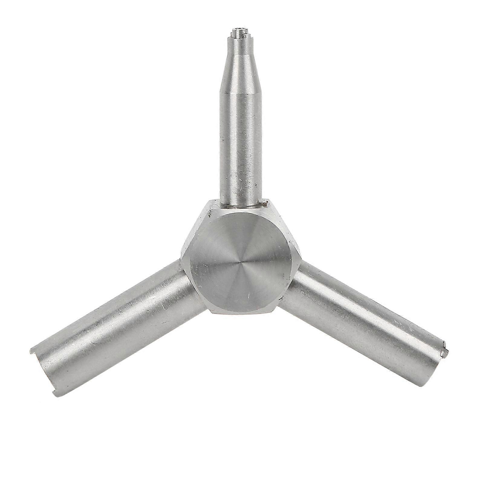 Universal Triangular Wrench Multi Function Intake Valve Key Wrench Stainless Steel for Shooting Tool