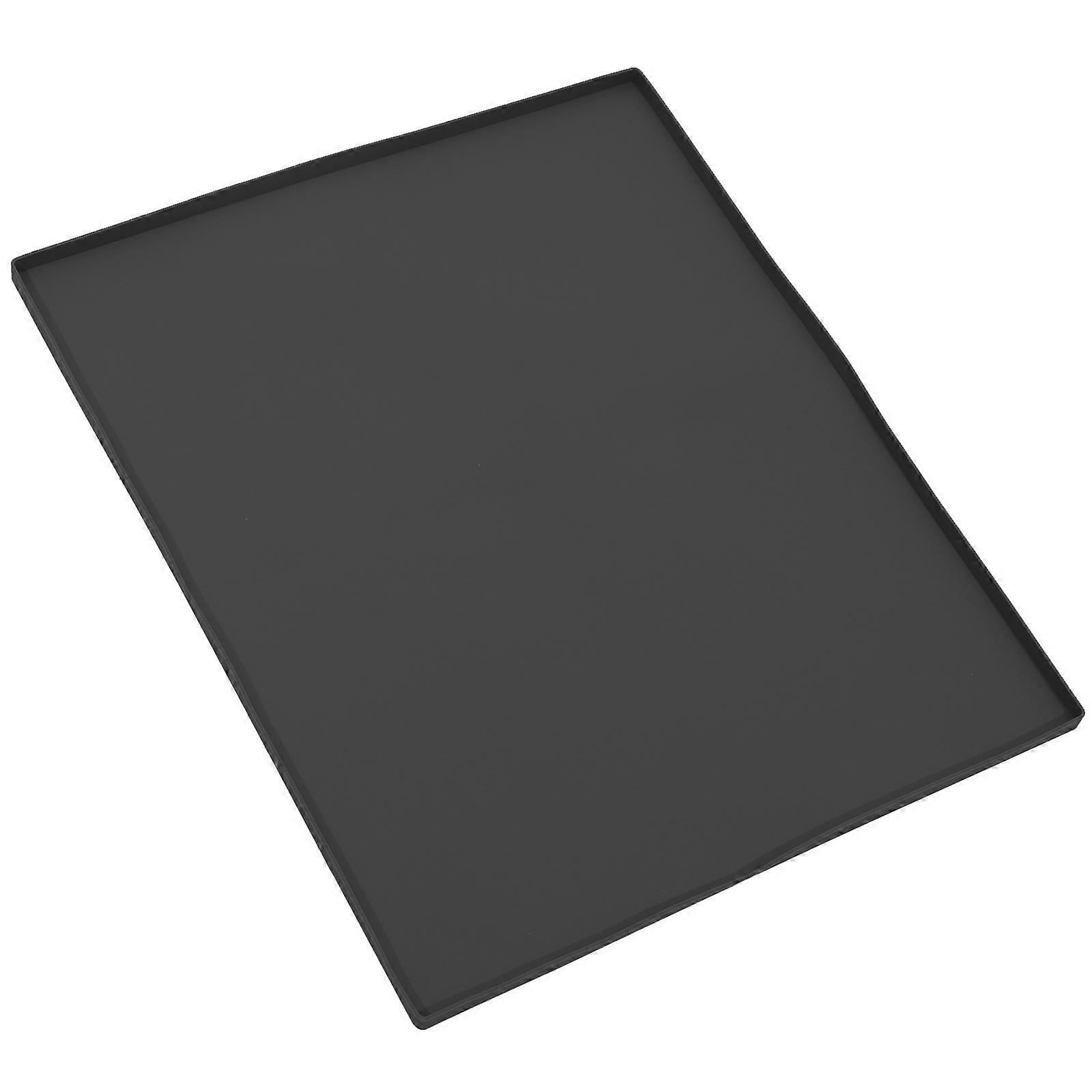 Washing Machine Protector Mat Anti-Slip Rectangular Simple Design Home Use Silicone 60X50CM 1Pcs