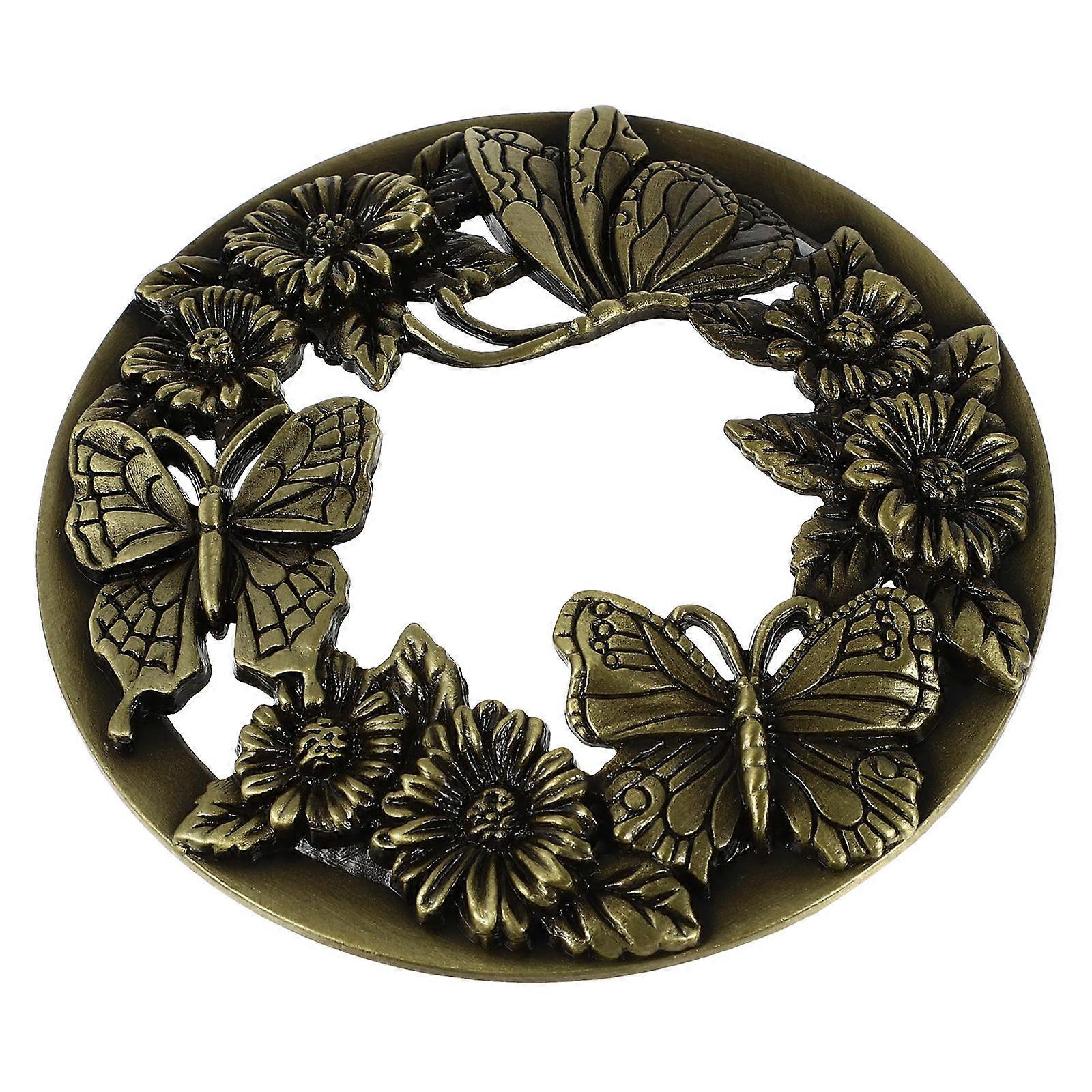 Candles Accessories Decorative Aromatherapy Candle Cup Lid present Giving 8X8X0.5CM Relief Pattern 1Set