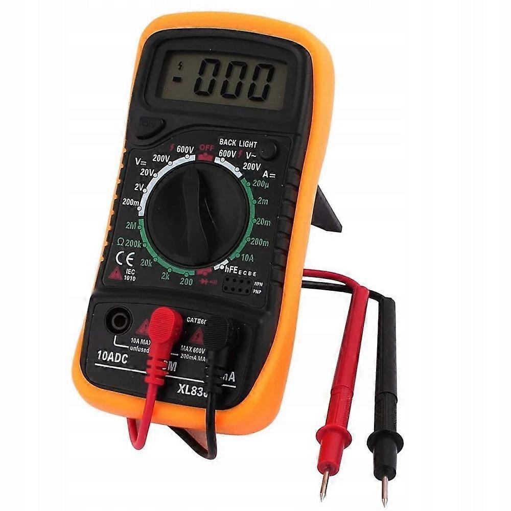 Rosfix DT-830B Mini Digital Multimeter – Backlit LCD Display | Range 1999 units