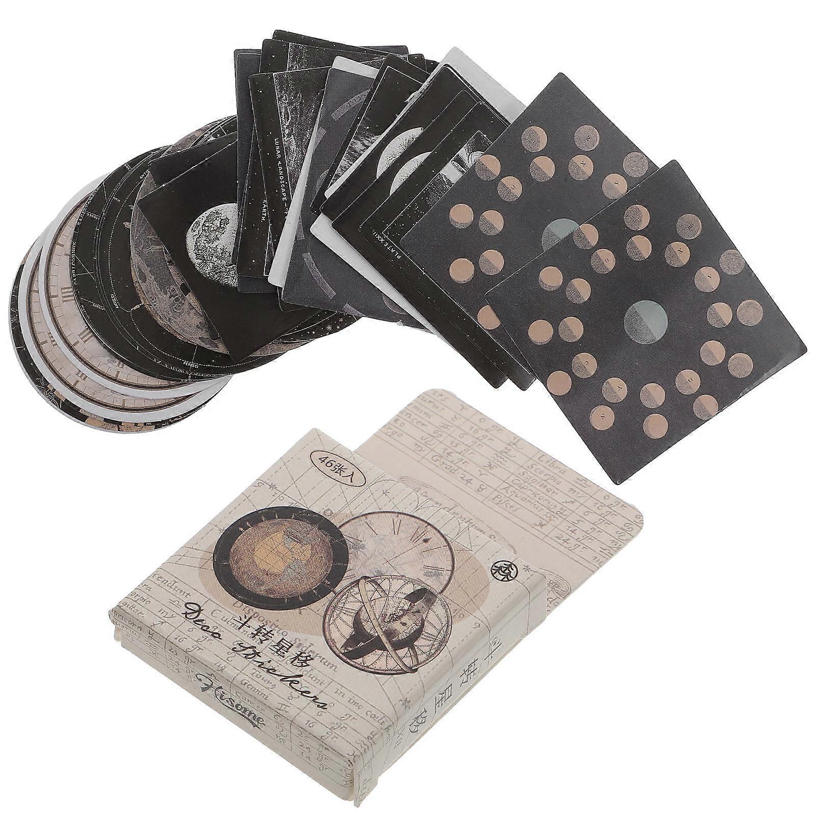 Sticker Sheet Paper Stickers Diy Adhesive For Journals Scrapbooking Multi Colored 4x4cm Square 230 Sheets