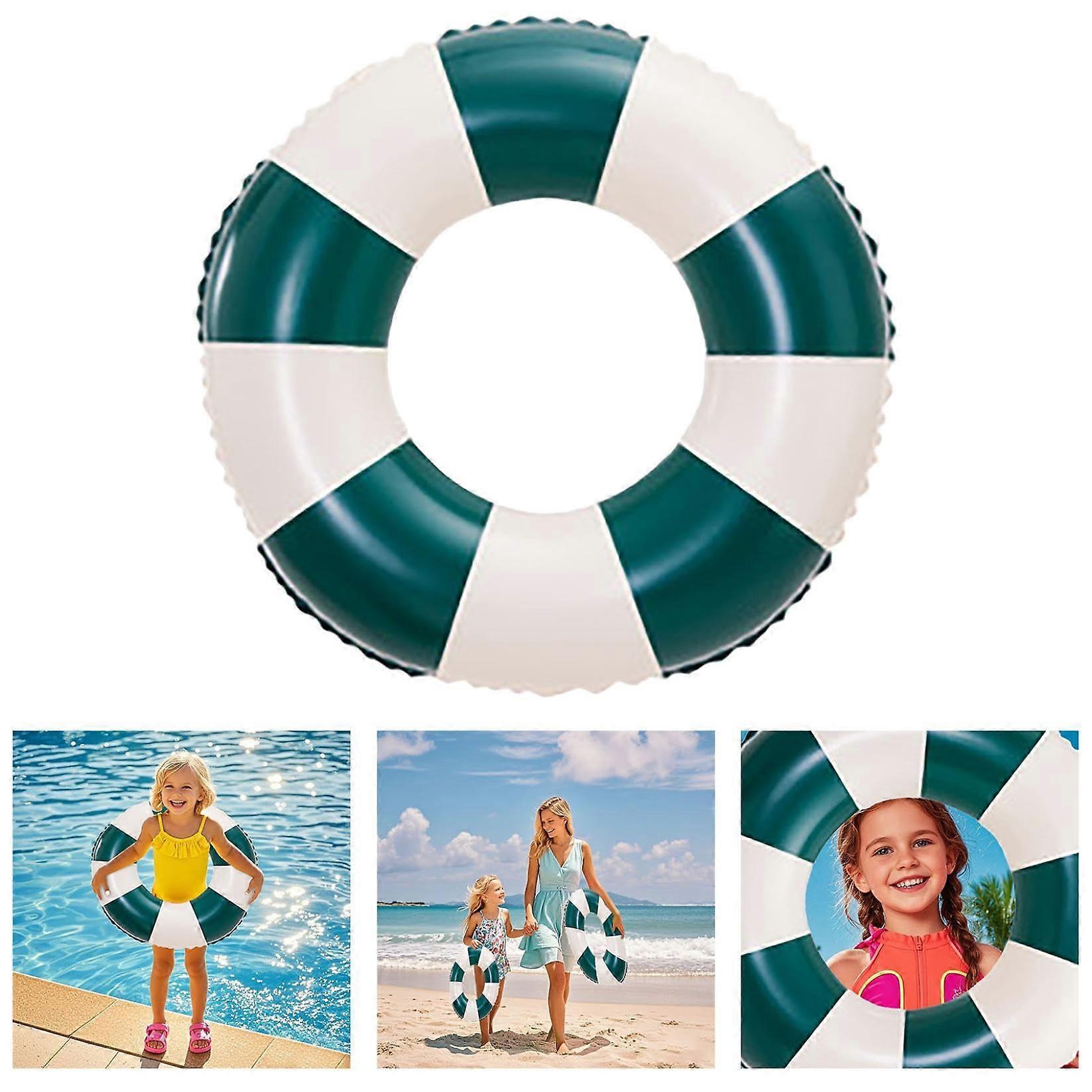 Pommes Schwimmring Aufblasbar, Luftmatratze Schwimmreifen für Kinder & Erwachsene, Bunt, Sommerpool Party Zubehör