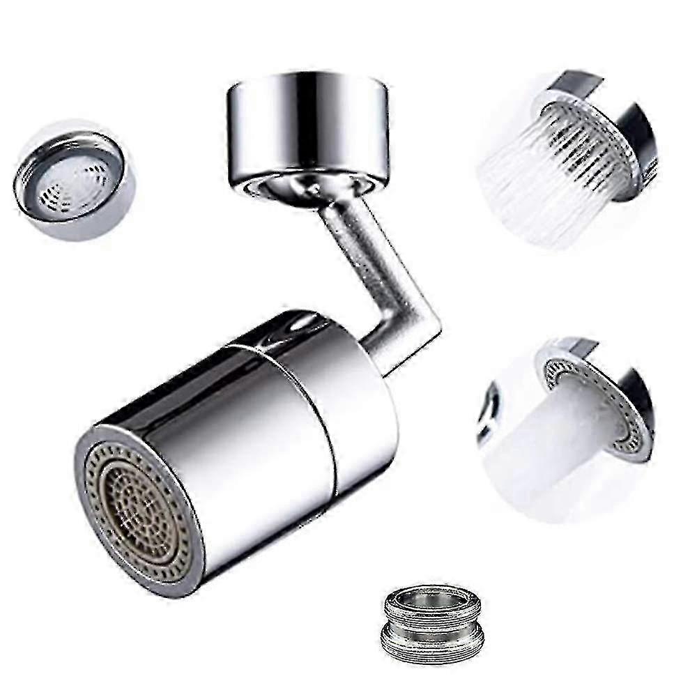 Universal Anti-Splash Faucet Filter with 720° Rotating Spray Head - Durable Copper & ABS Design for Enhanced Water Control