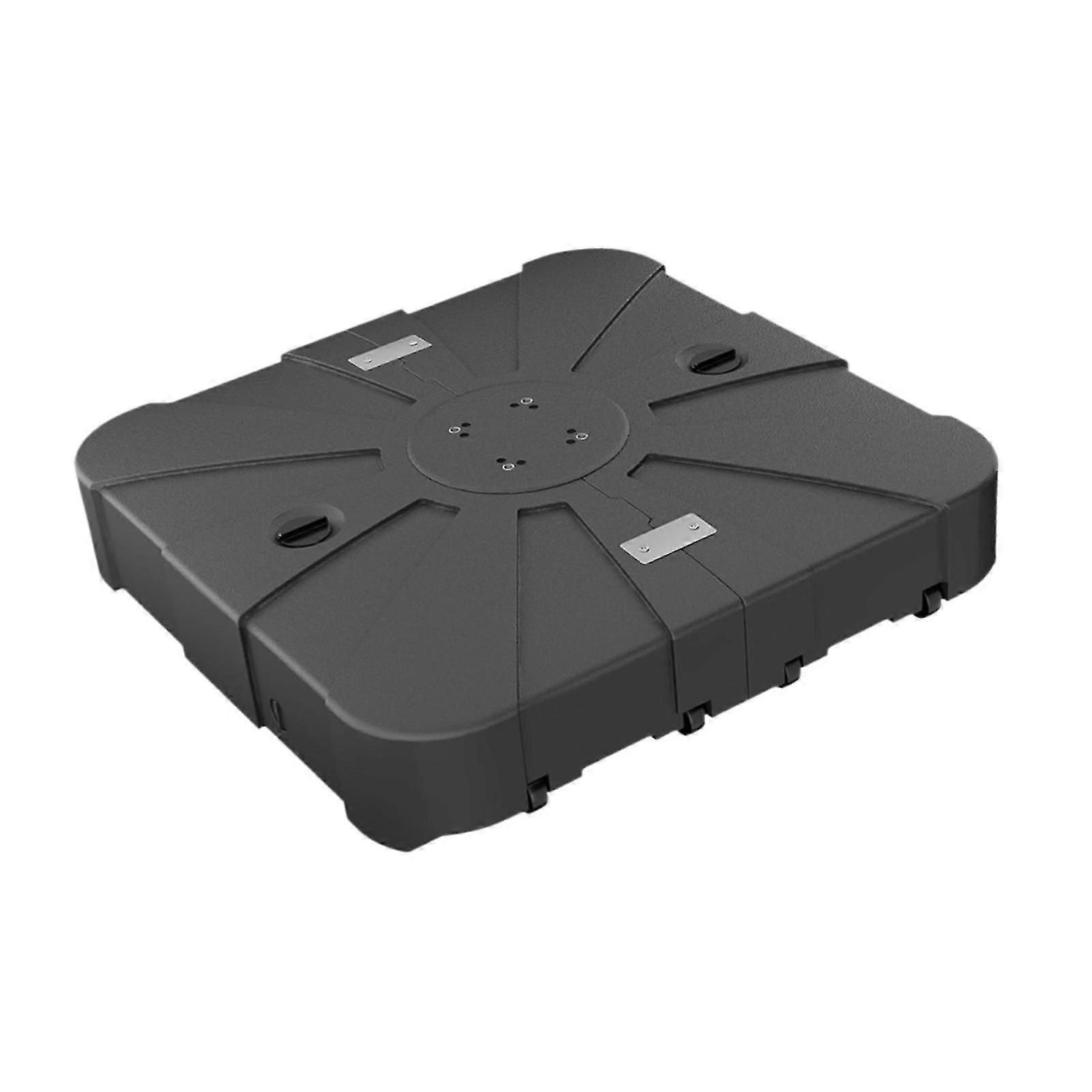 Patio Umbrella Base Summer Square Parasol Base Stand for Deck Courtyard Yard