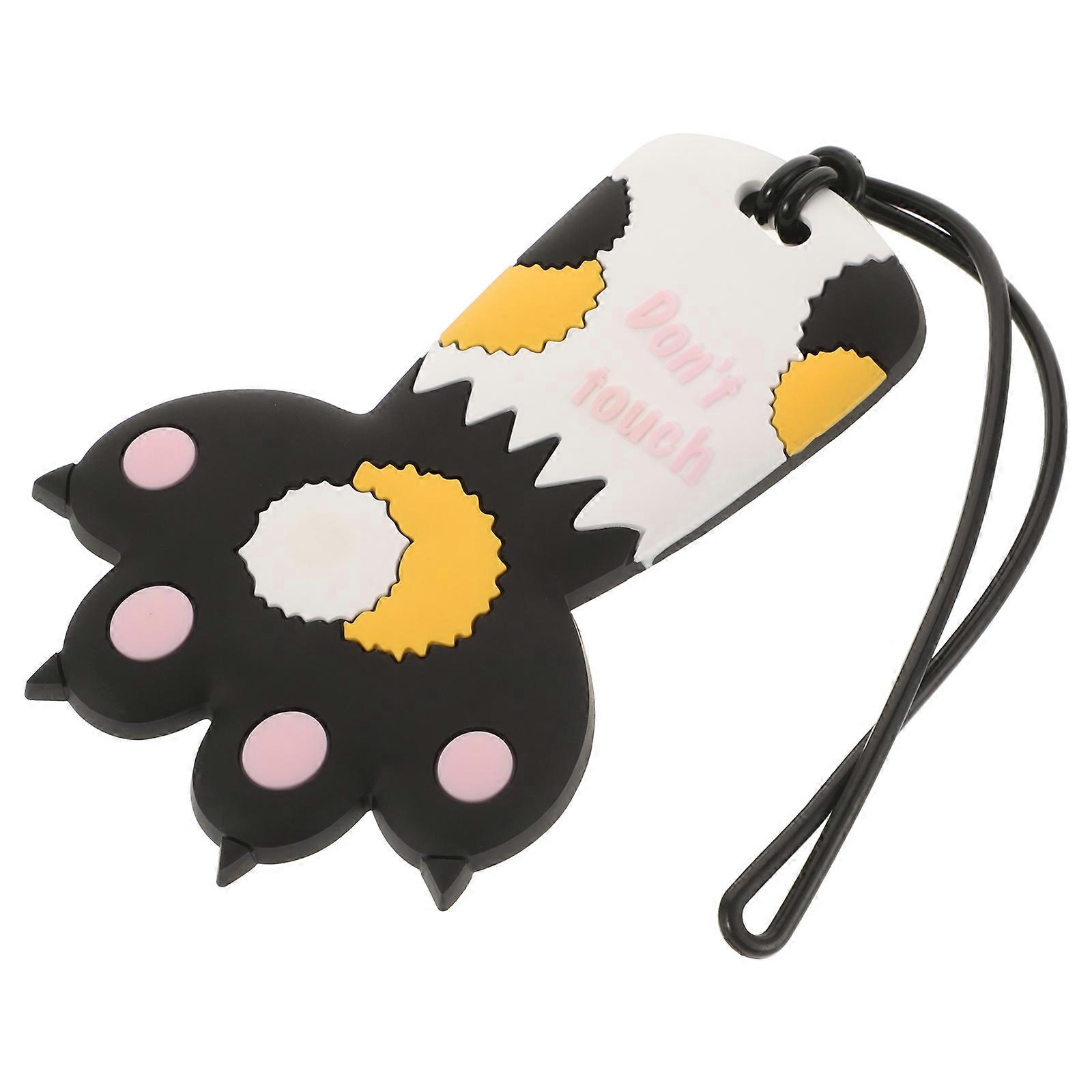 Cat Paw Luggage Tag for Baggage Identification with Soft Silicone Material