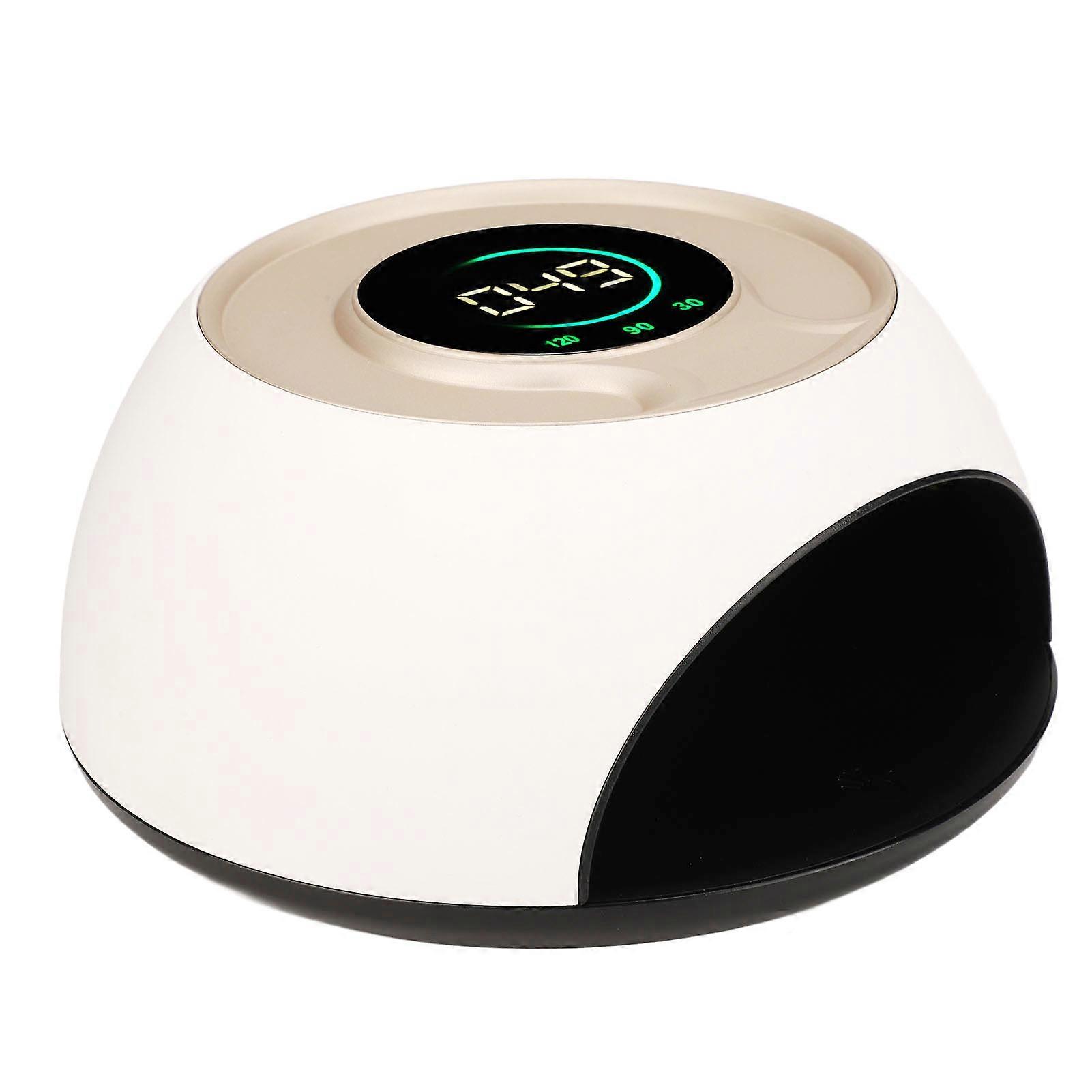 120W UV Gel Nail Lamp with 3 Timer Setting 42 Light Chips Dual Light Source Nail Art Tools for Gel Polish 100‑240V US Plug