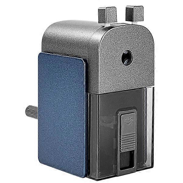 Rotating pencil sharpener.