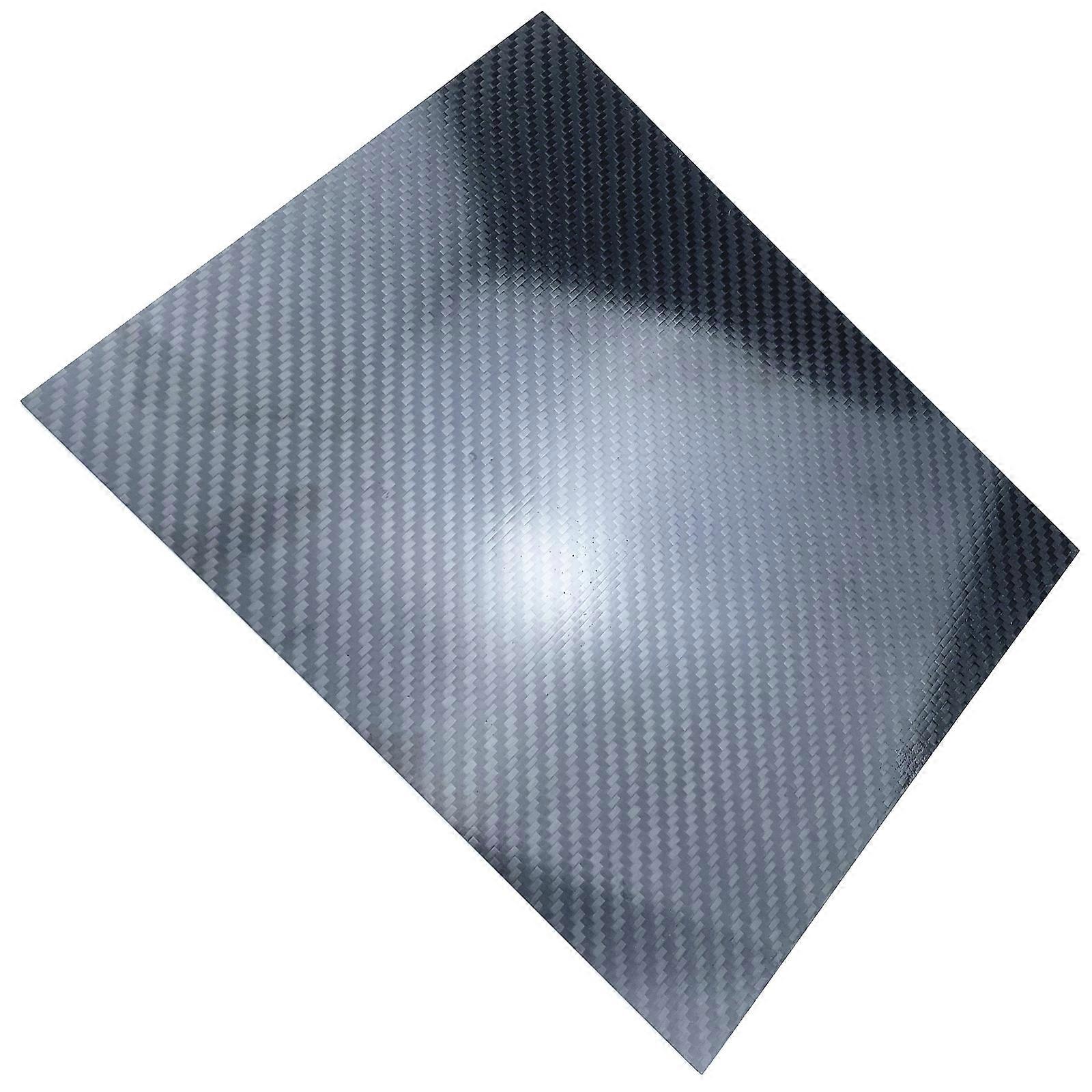 Carbon Fiber Board 3K 200x250mm Lightweight 3K Twill Weave Panel Sheet Replacement For Automotive Customization Multicolor