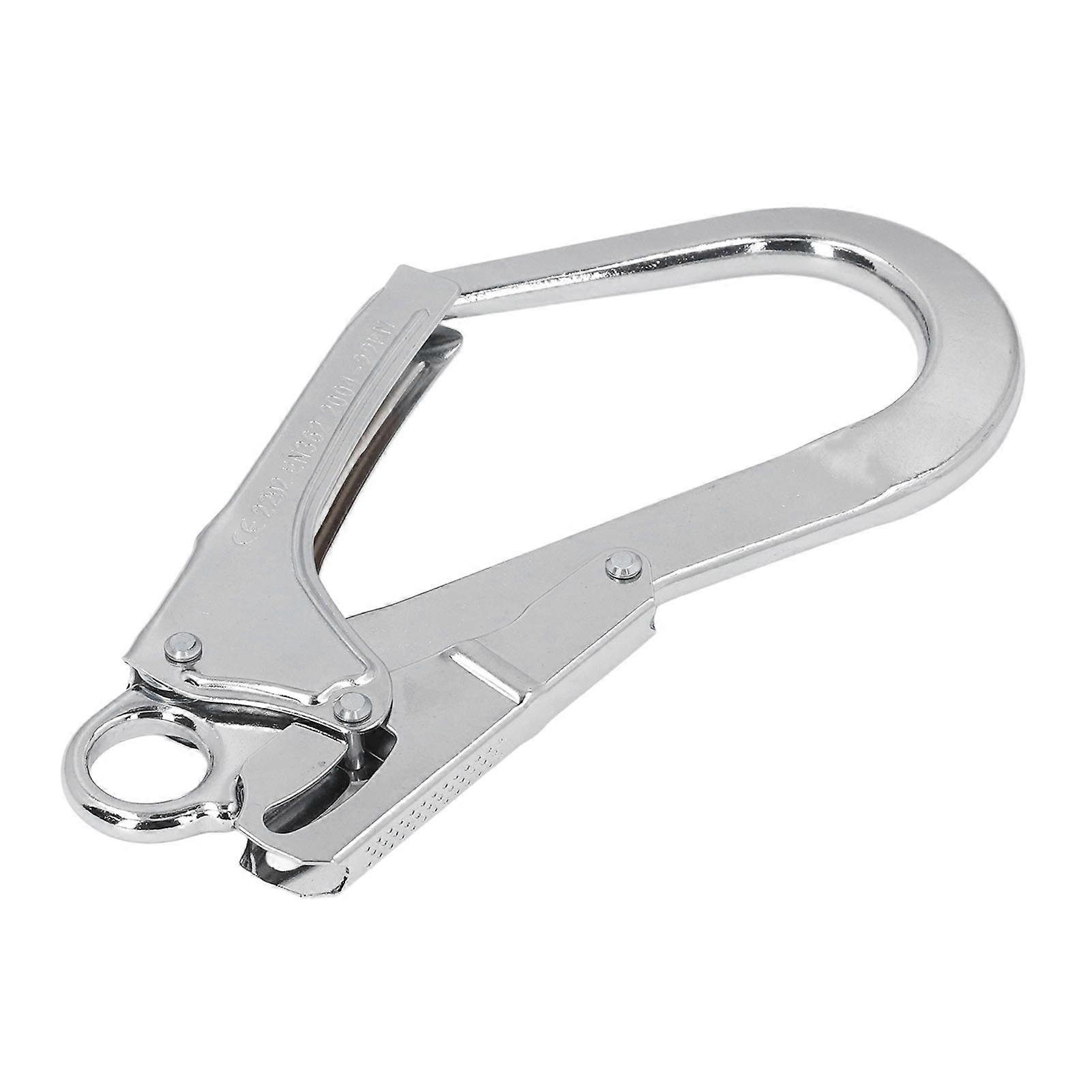Rebar Snap Hook High Strength Alloy Steel Forged Double Lock Safety Fall Protection Lanyard Hook 22KN