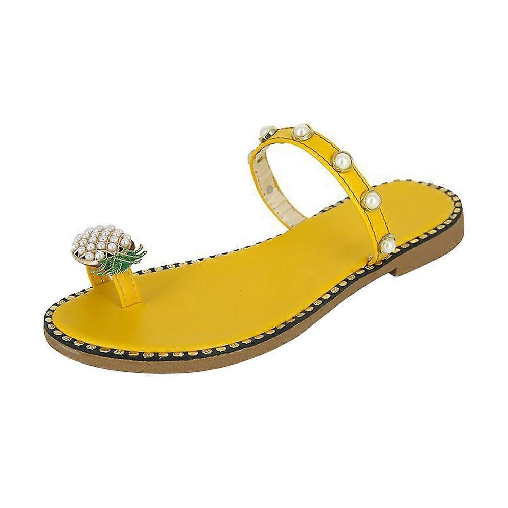 Here's a refined and engaging product description for your **1 Pair Summer Casual Thong Sandals**:

 

### 🌞 **Summer Casual Thong Sandals – Flat