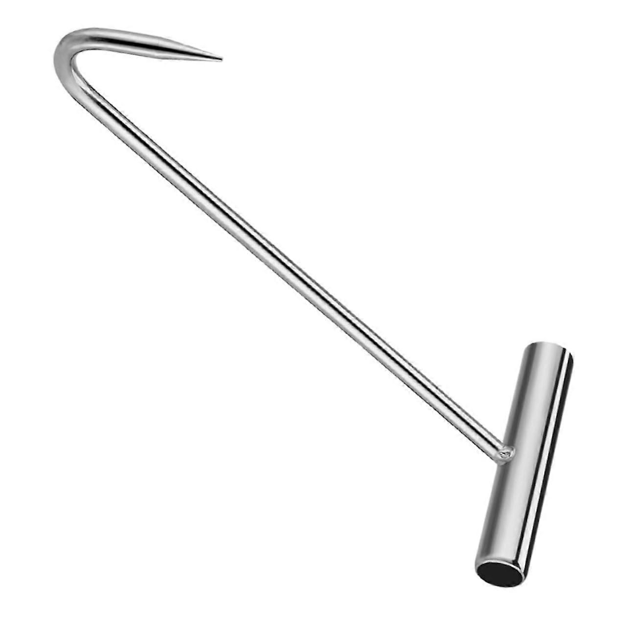 Shaped hand hook for manhole covers, multifunctional lifting tool made of robust material