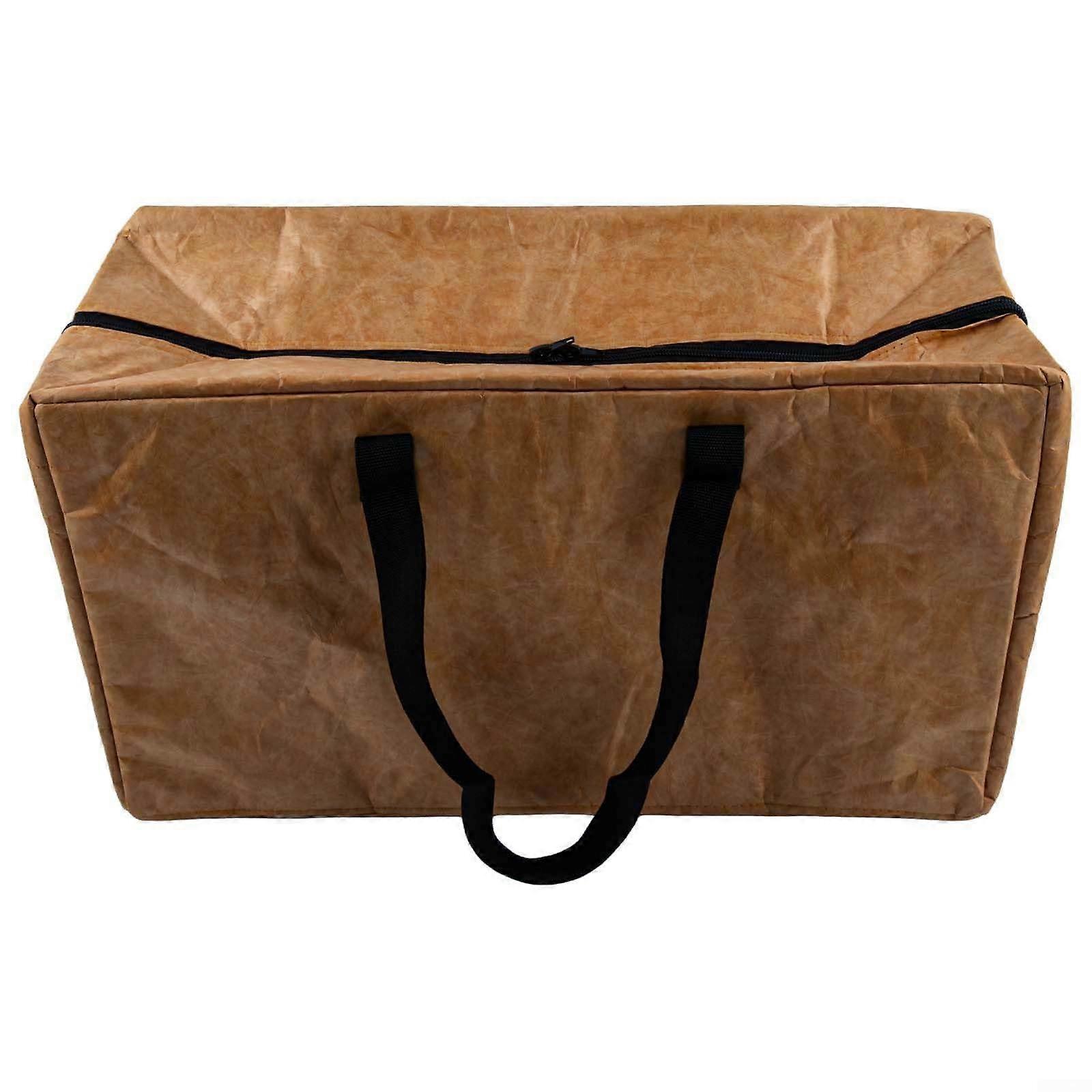 Reusable Grill Cooler Bag With Aluminum Foil, Insulated Container, Double Handle, Smoked Meat, 47 x 27 x 3 cm