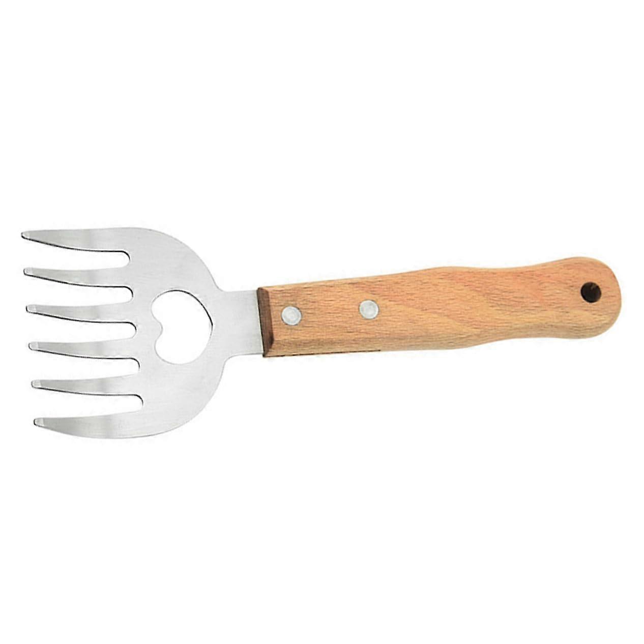 Chicken Meat Chopper, Meat Claws, Meat Scissors for Chopping Pork, Scissors Bear Claw for Chopping, Meat Claws for Meat Chopper Grill Set, Wood.