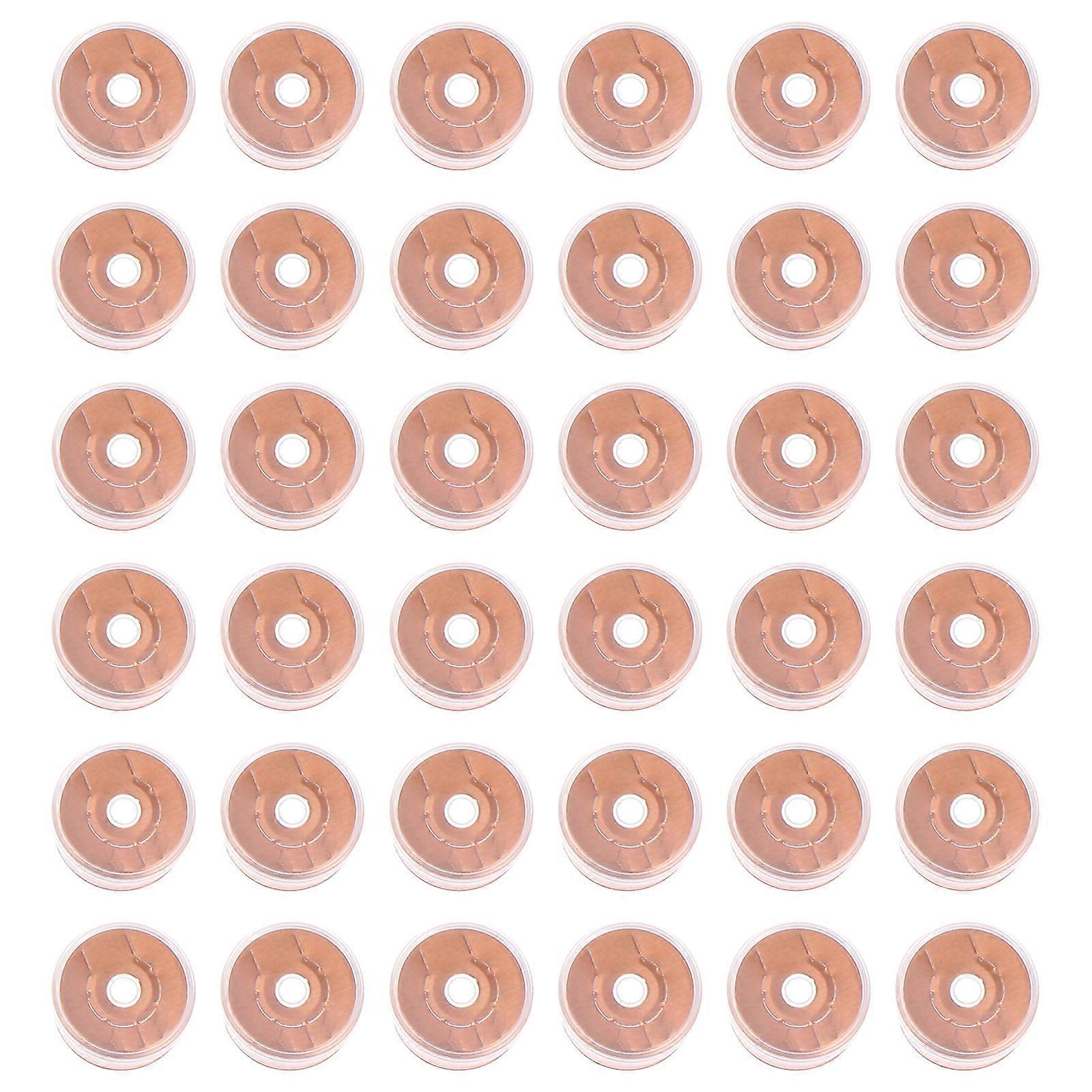 Ampuller Şişeler Kapağı Cam Şişe Alüminyum Kapaklar Sıvı Depolama Laboratuvarı Kullanımı 2X2cm Yuvarlak 200 Adet