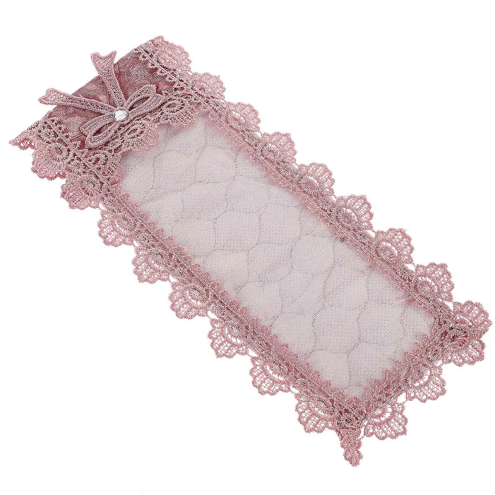 Creative Beautiful Lace Cover for Remote Control Scratch Protection Cotton Laminate Vinyl 1Set
