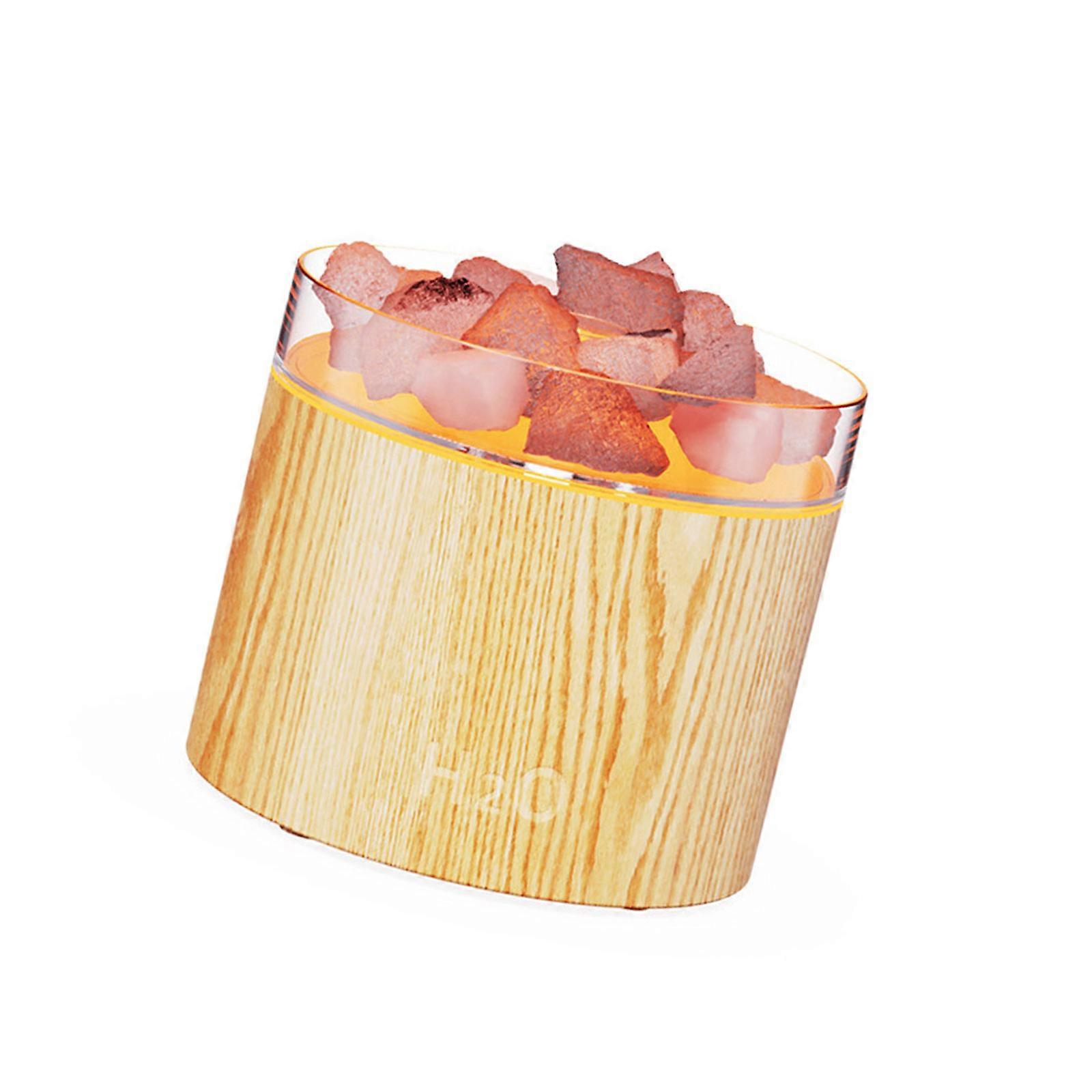 Portable Aromas Diffuser ABS Texture Small Essential Diffuser Air Humidifier for Creating Scented Ambiances for Home Wood grain