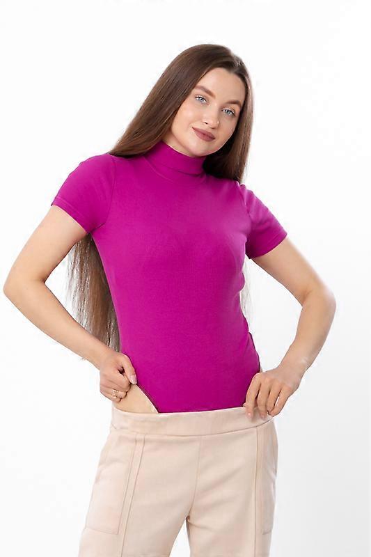 Short-Sleeve Thong Bodysuit for Women – Stretch Cotton Fit, Summer, HC 8082-019-2