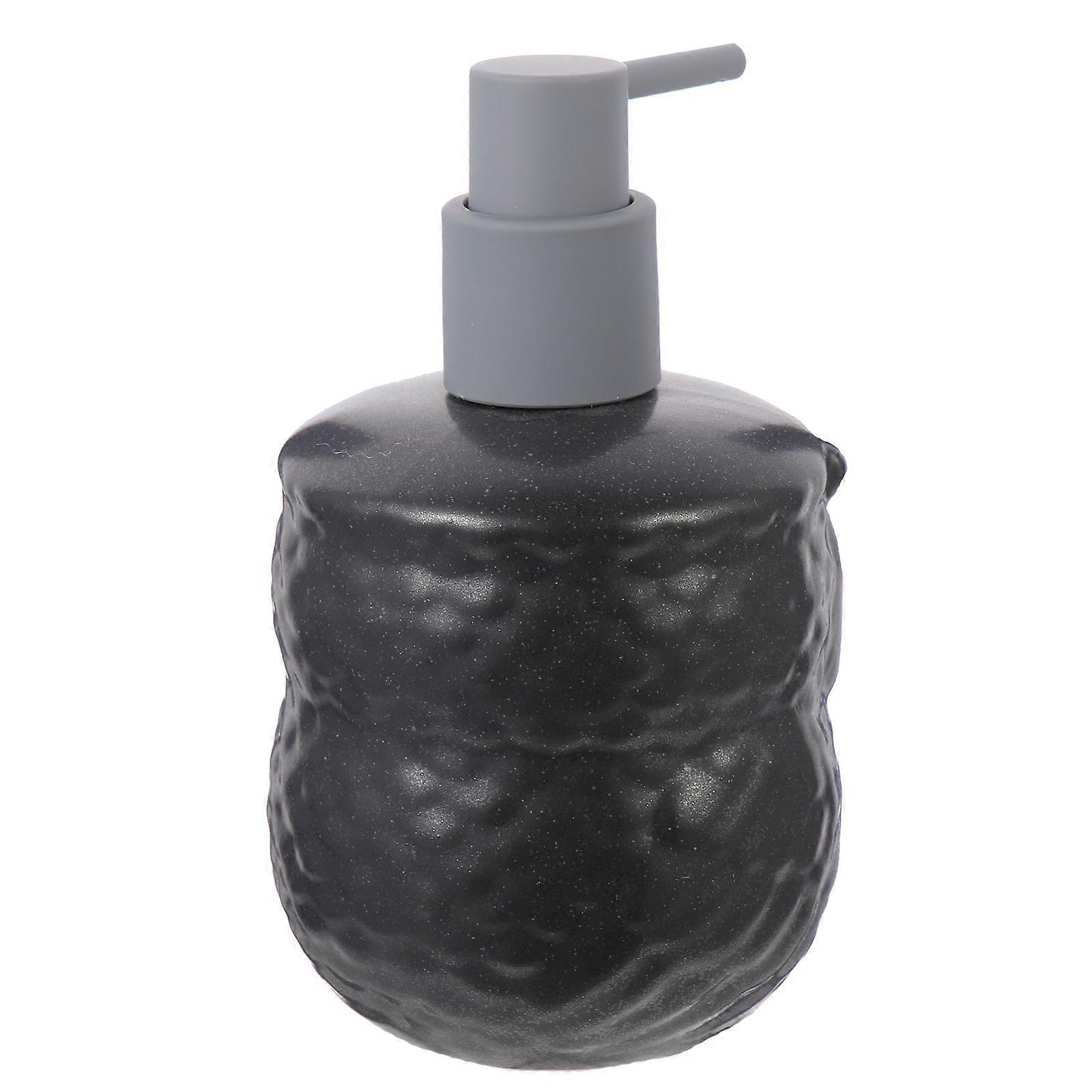 Cat Owl Soap Dispenser Ceramic Pump Bottle for Storing Bathroom Use