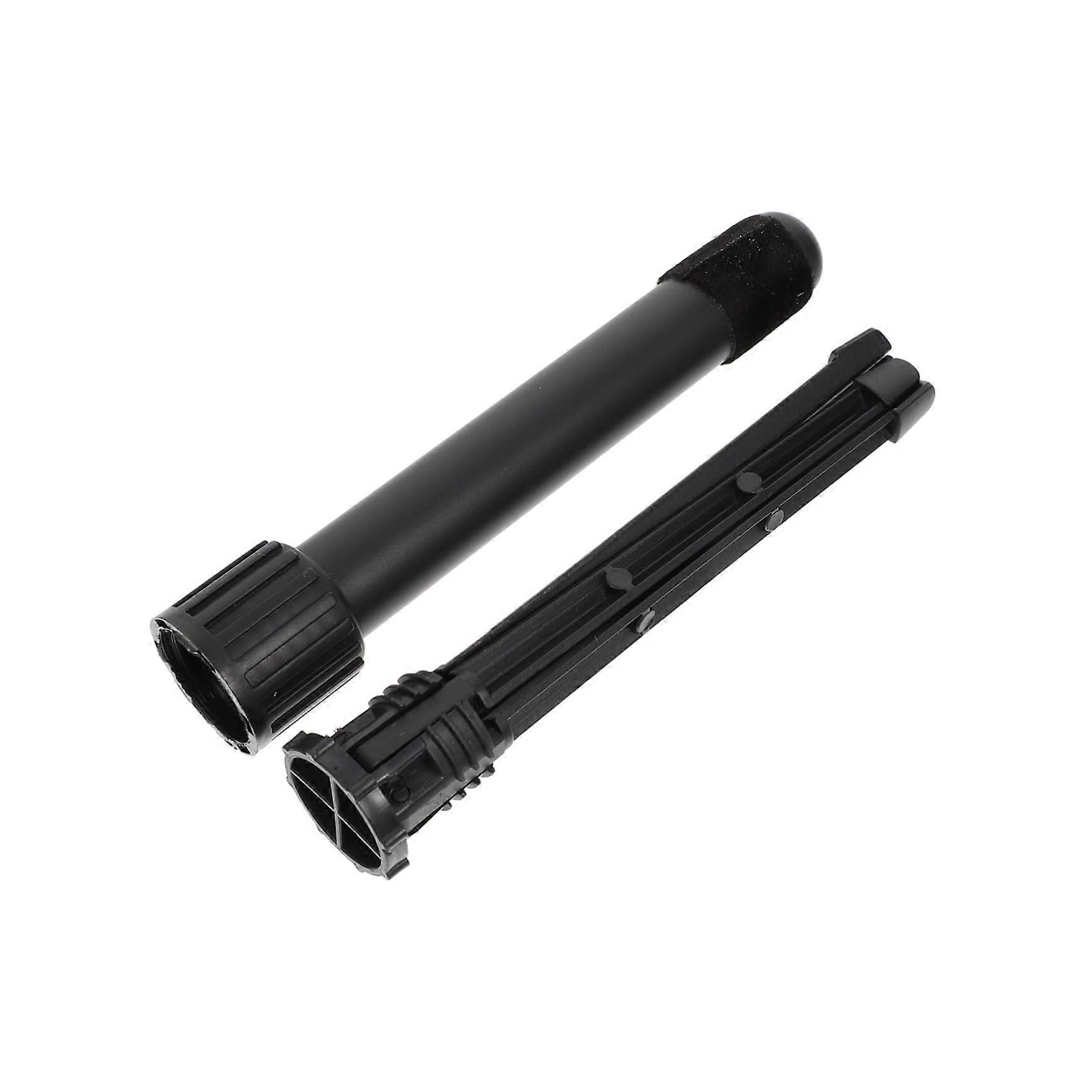 1piece Foldable Clarinet Stand with Legs, Stable and Portable Flute Holder in Black for Clarinetists and Flutists, Easy to Transport and Store