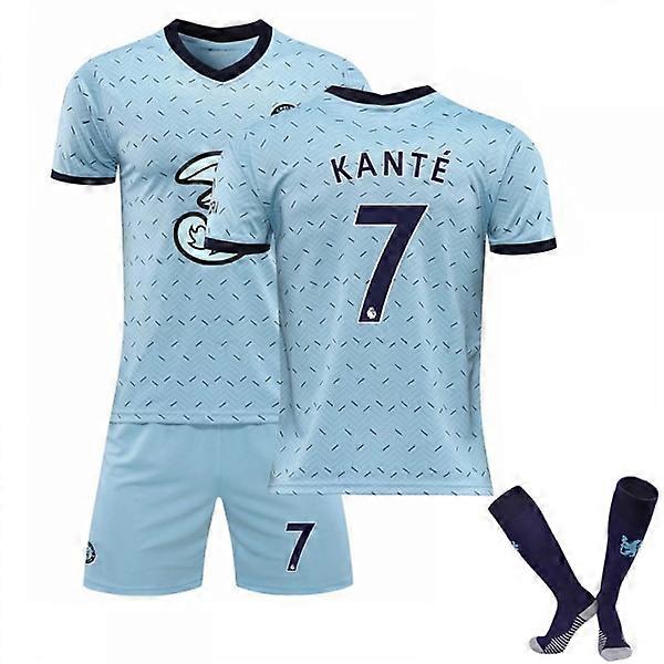 20/21 チェルシー アウェイ ジャージ セット キッズ 大人 サッカー ジャージ、20