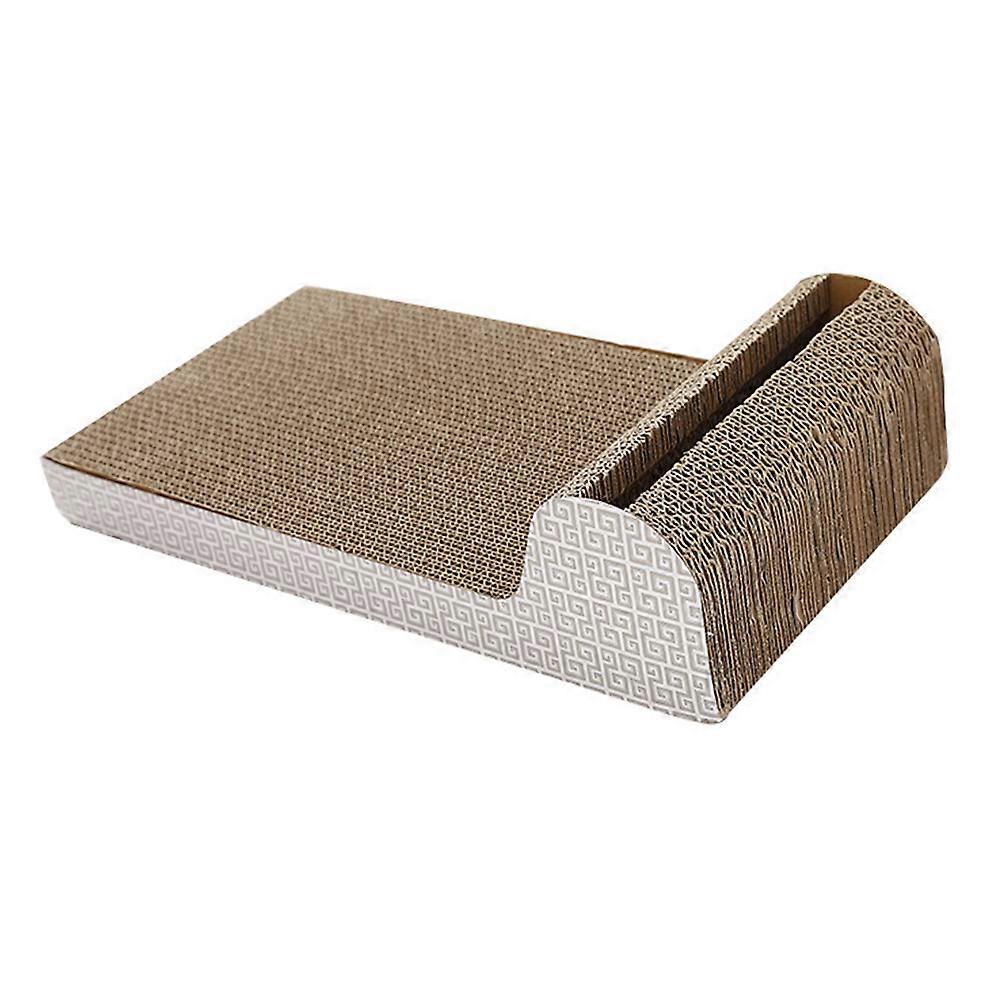 Cardboard Cat Scratcher Eco Friendly Wear Resistant Cat Resting Place 1Pack