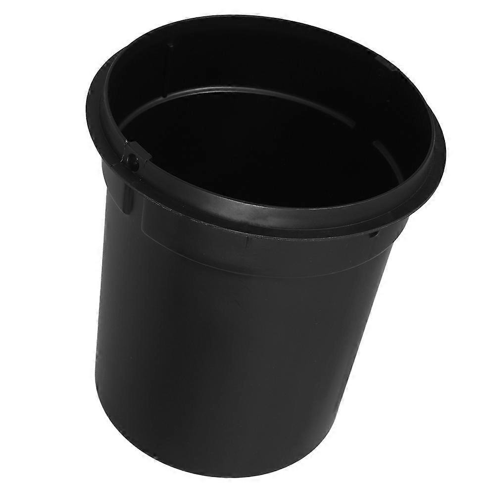 Round Plastic Trash Can Liner for Waste Storage – Easy Installation, Space Saving Garbage Container for Home and Office Use