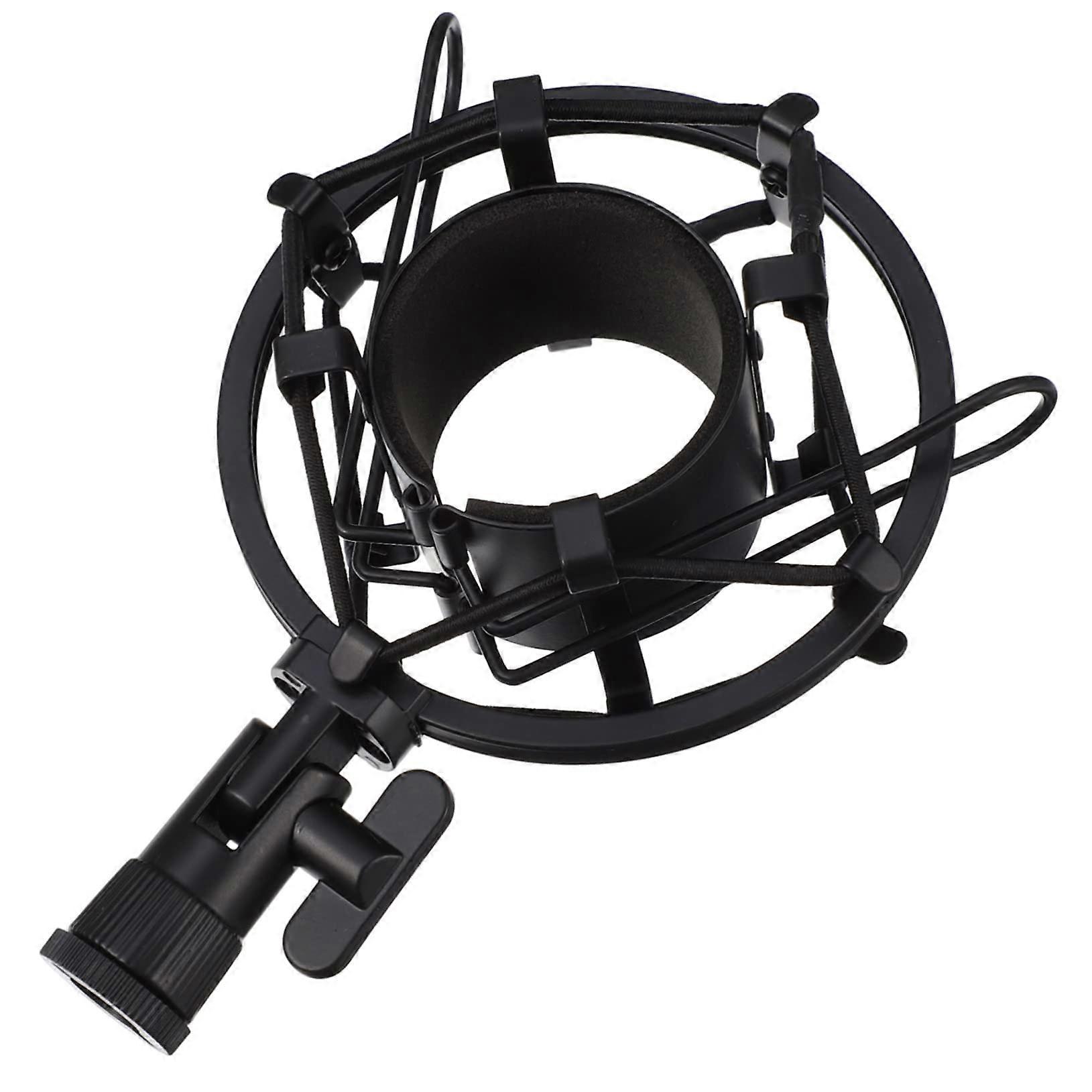 Microphone Shock Mount Universal, 1 Piece, For Optimal Sound Quality, Broadcast Recordings And Video Production