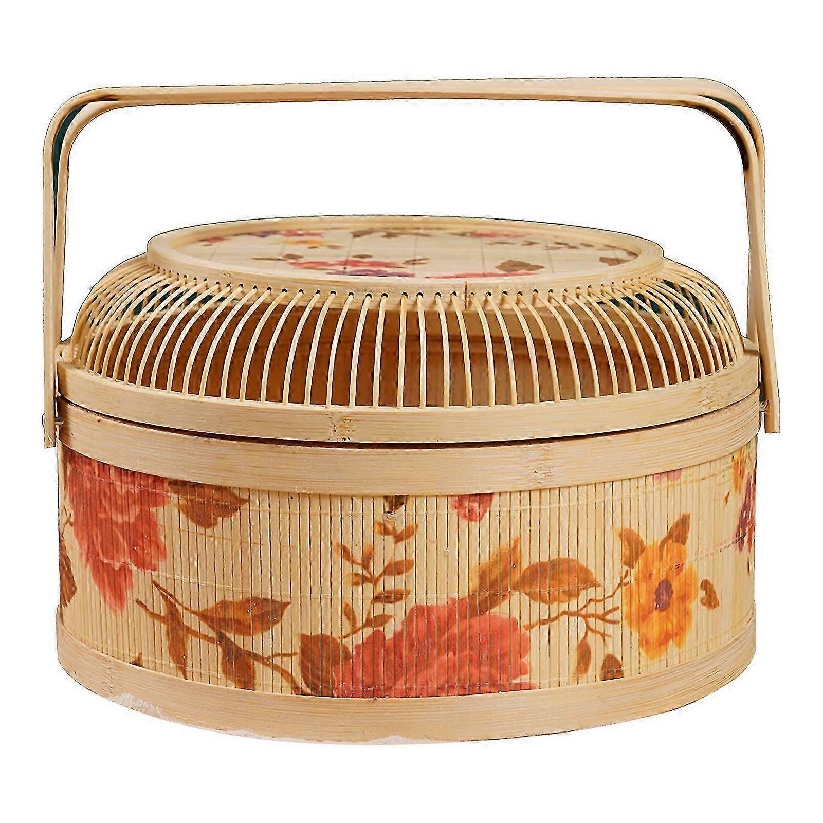Petit panier en rotin tressé à la main pour enfants