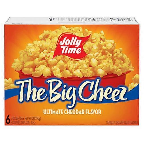 Jolly Time Popcorn Den store Cheez Ultimative Cheddar-smag