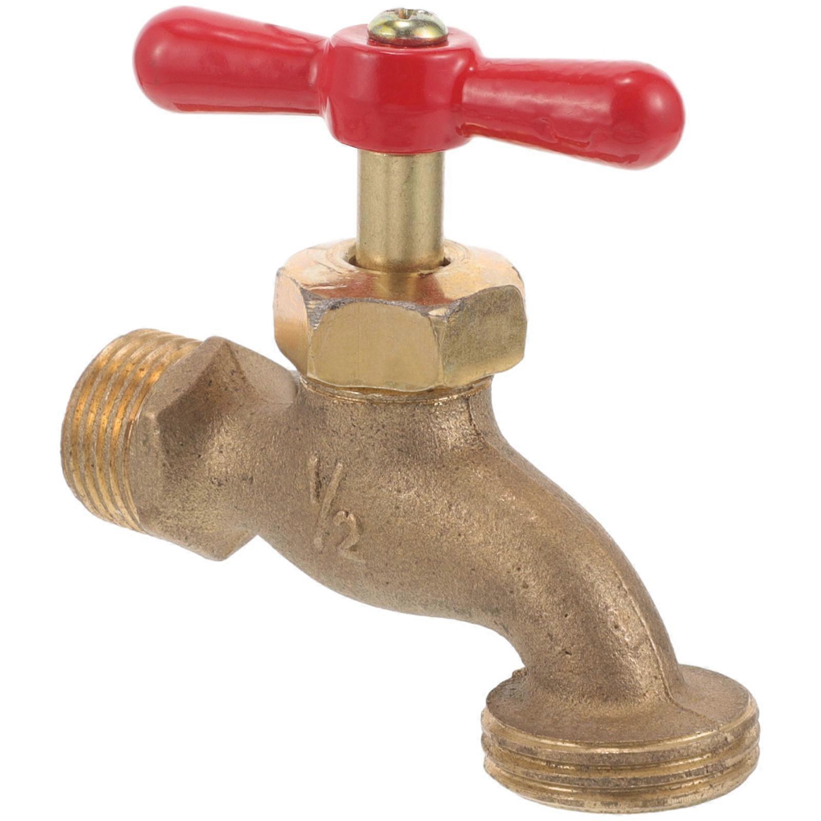 Garden Accessory Antique Faucet Easy Operation Wall-Mounted 1Set