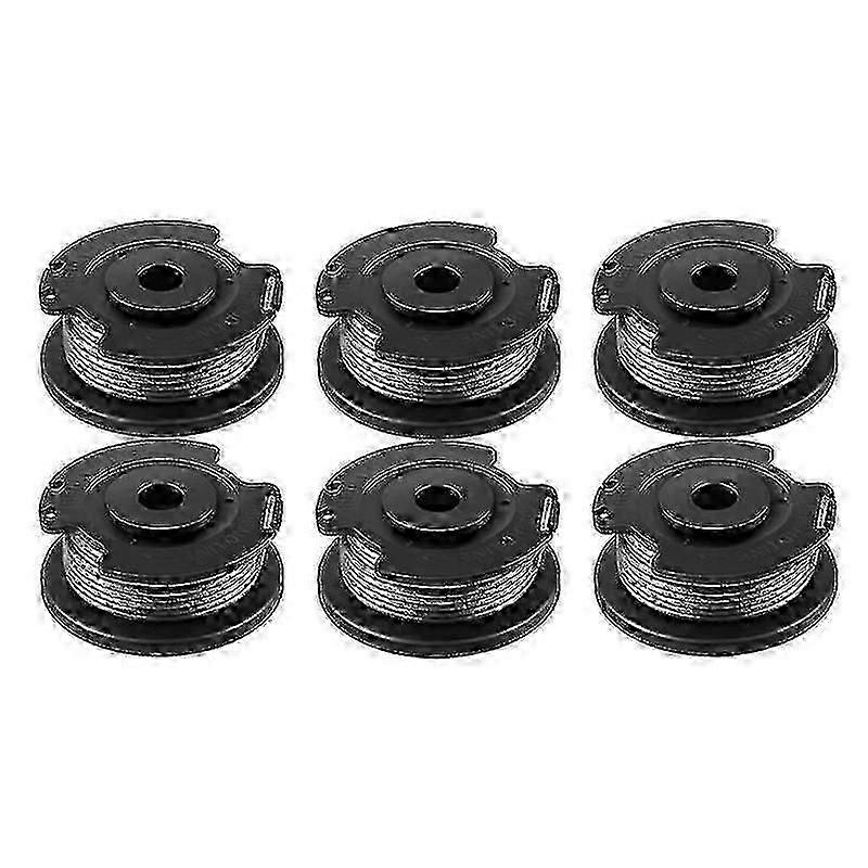 6 Pack F016800569 String Trimmer Spool and Line for Bosch EasyGrassCut 23, 26, 18, 18-230, 18-260, 18-26 Replacement[ALJ]