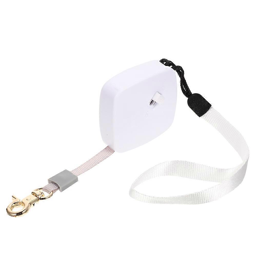 Retractable Dog Leash 2M Practical Small Puppy Walking Cord With Wrist Strap 1 Set
