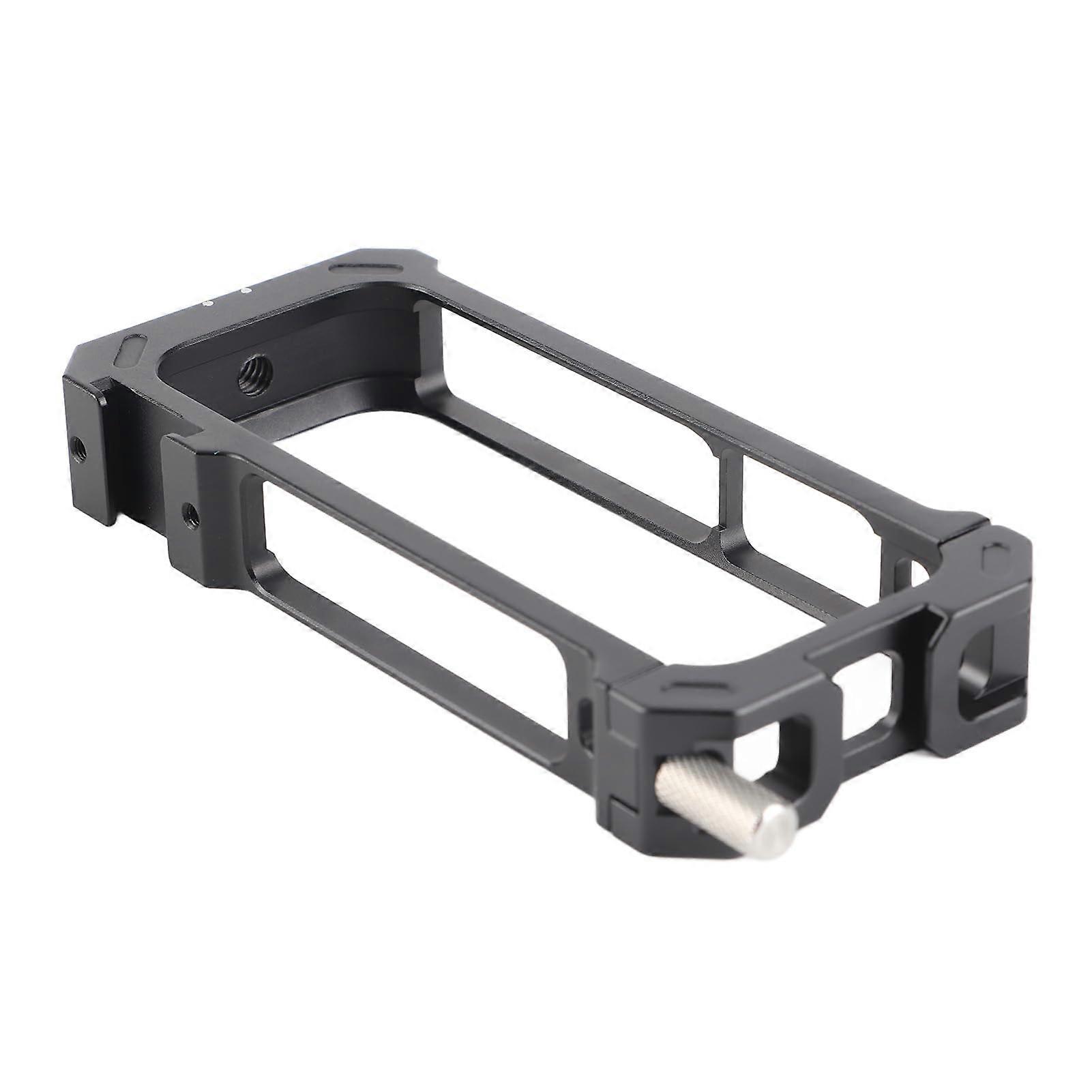 Action Camera Protective Case, Aluminum Alloy Frame, Precise Fit, Cold Shoe Mount