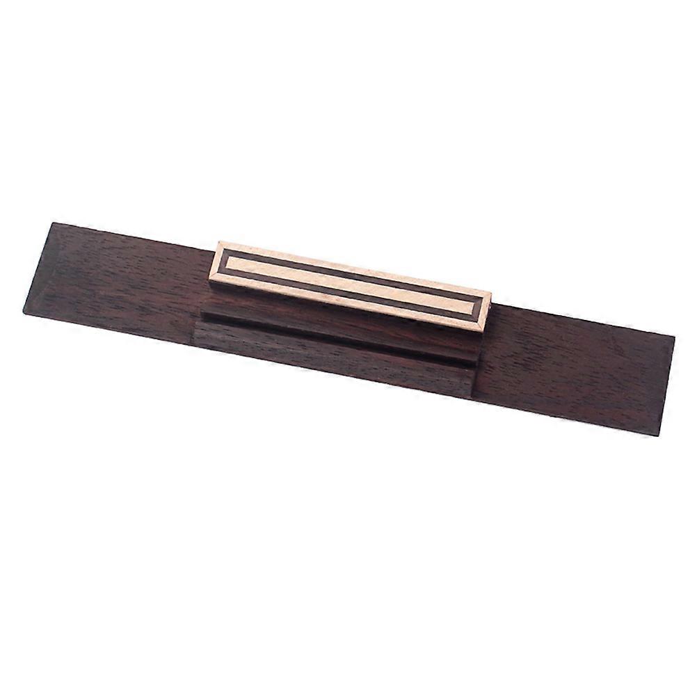 New Acoustic Guitar Bridge Replacement Parts 1 Set Inlay Maple Rosewood Classical Guitar