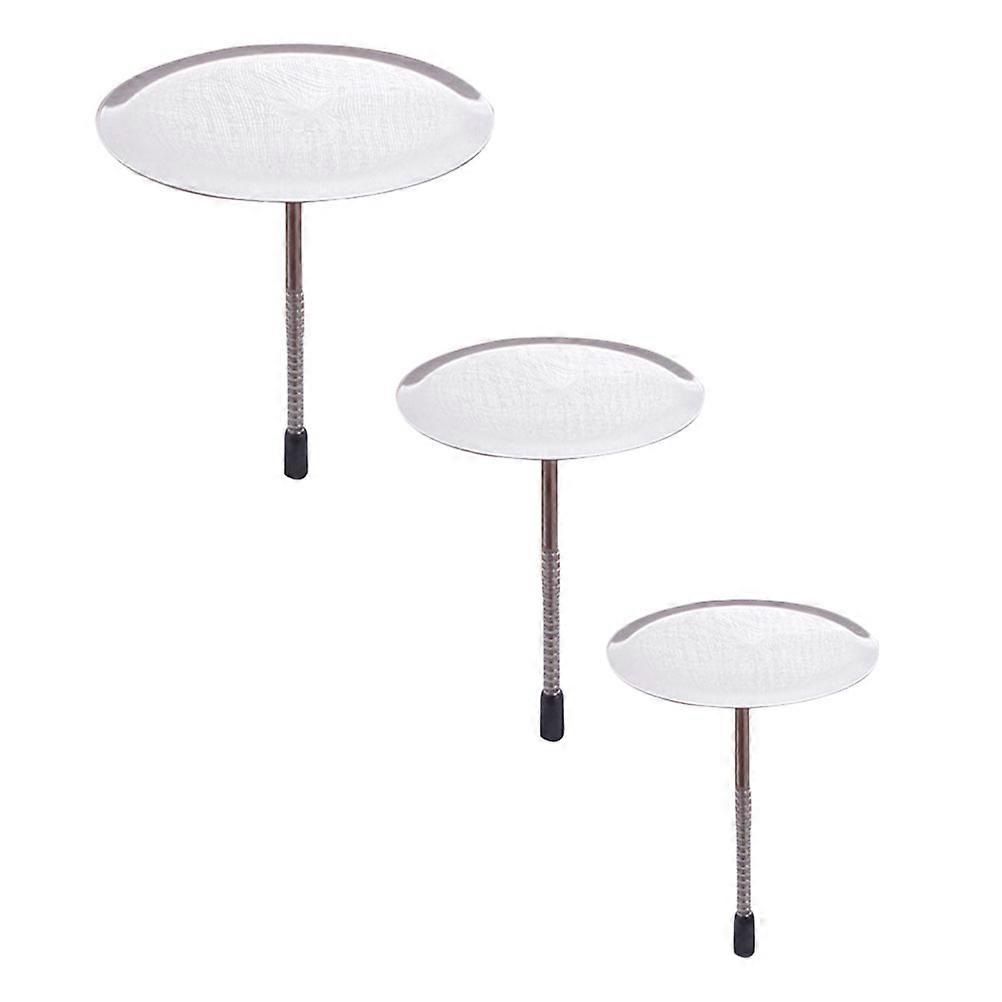 Stainless Steel Cake Flower Nail Mold Set of 3 for Baking Tools and Decorative Use