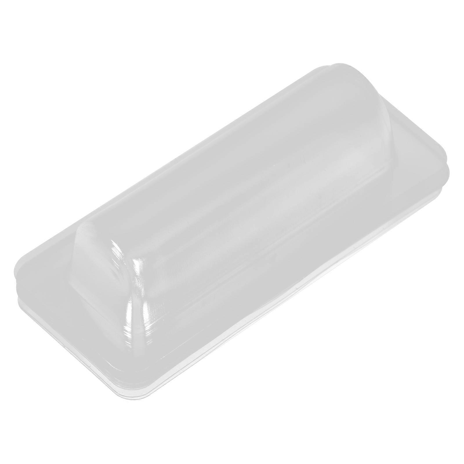 Clear Lip Balm Holders 10pcs Transparent Containers for Portable Organization, Perfect for Travel, Office & Daily Use