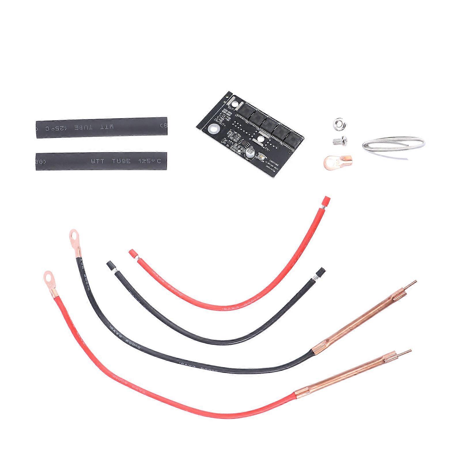Welding Project Kit For DIY Battery Assembly And Repair In Black Designed For Enhanced Stability And Functionality 12Pcs