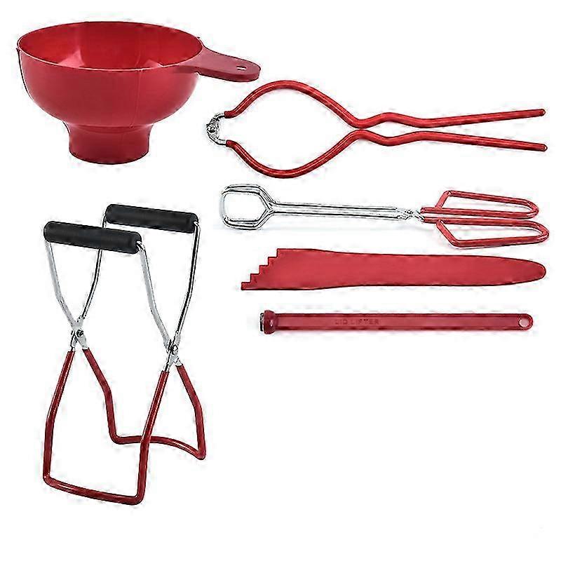 2025 7-teiliges Einmach-Kit, Einmachzubehör Starter Kit, Einmach-Kit-Werkzeuge für zu Hause