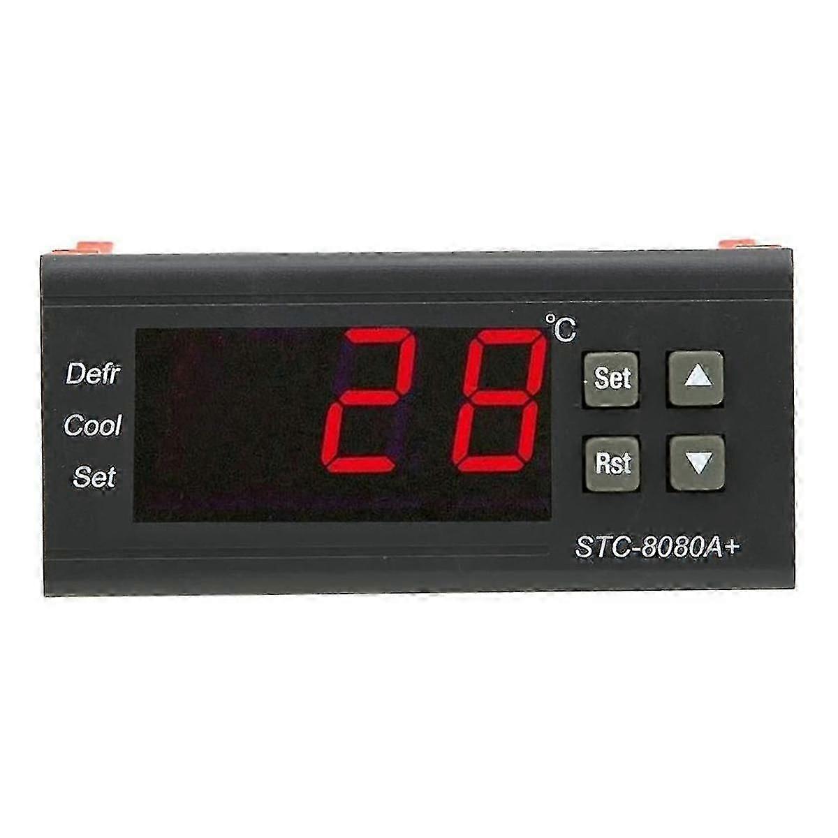 For Stc-8080A Digital Refrigerator Defrosting Alarming Temperature Controller, Plastic Thermostat Controller